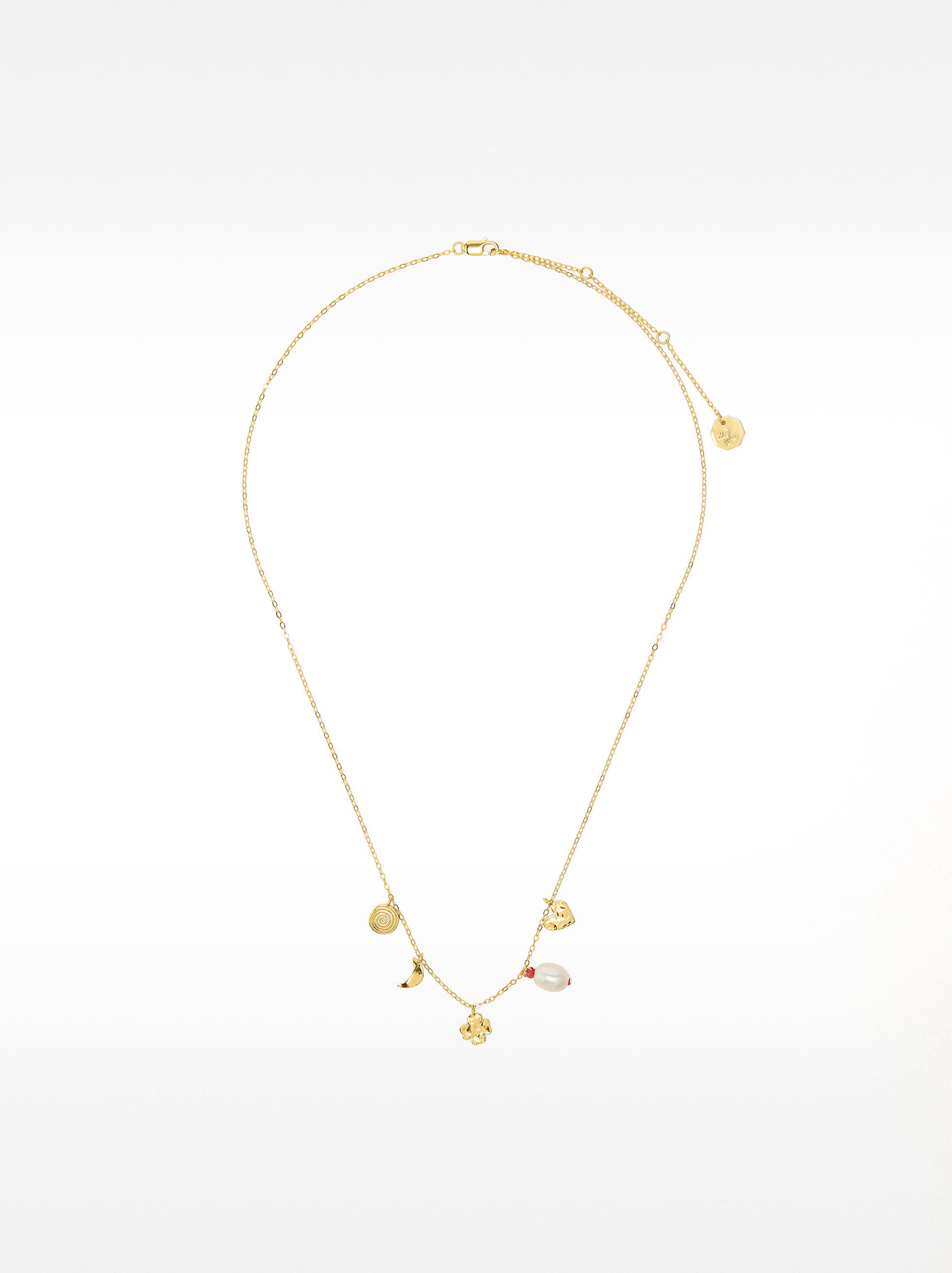 Collar Con Perlas De Agua Dulce - Plata De Ley 925