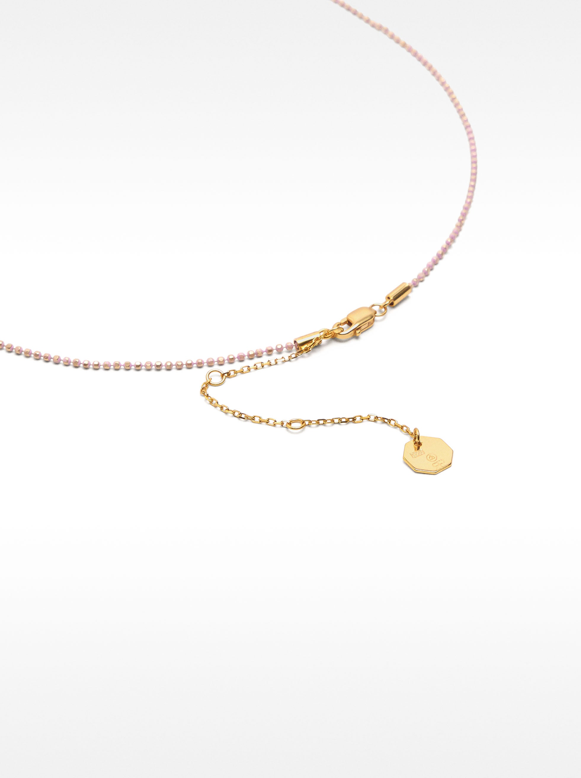 Collar De Trébol Esmaltado - Plata De Ley 925