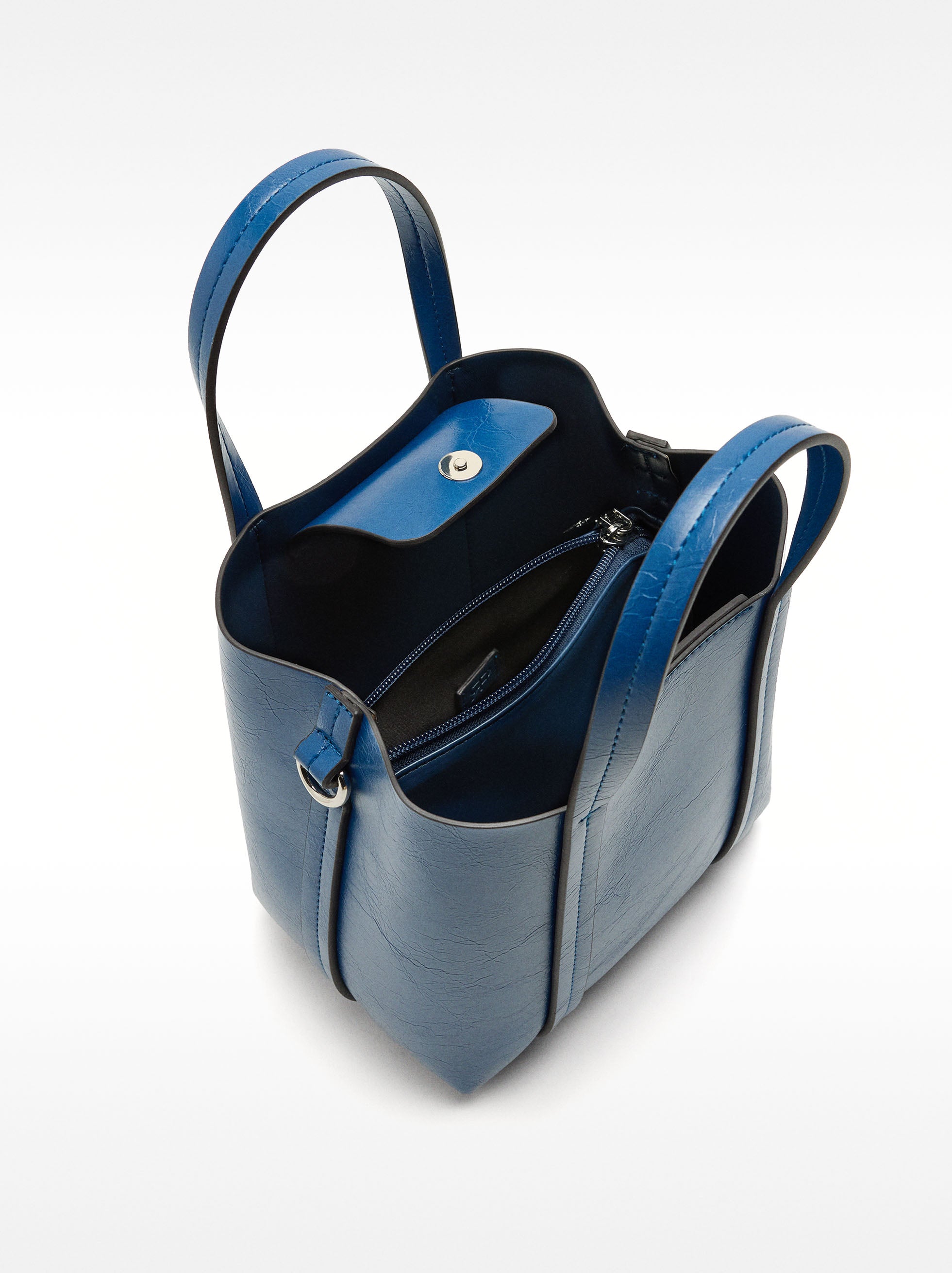 Bolso Tote Craquelado