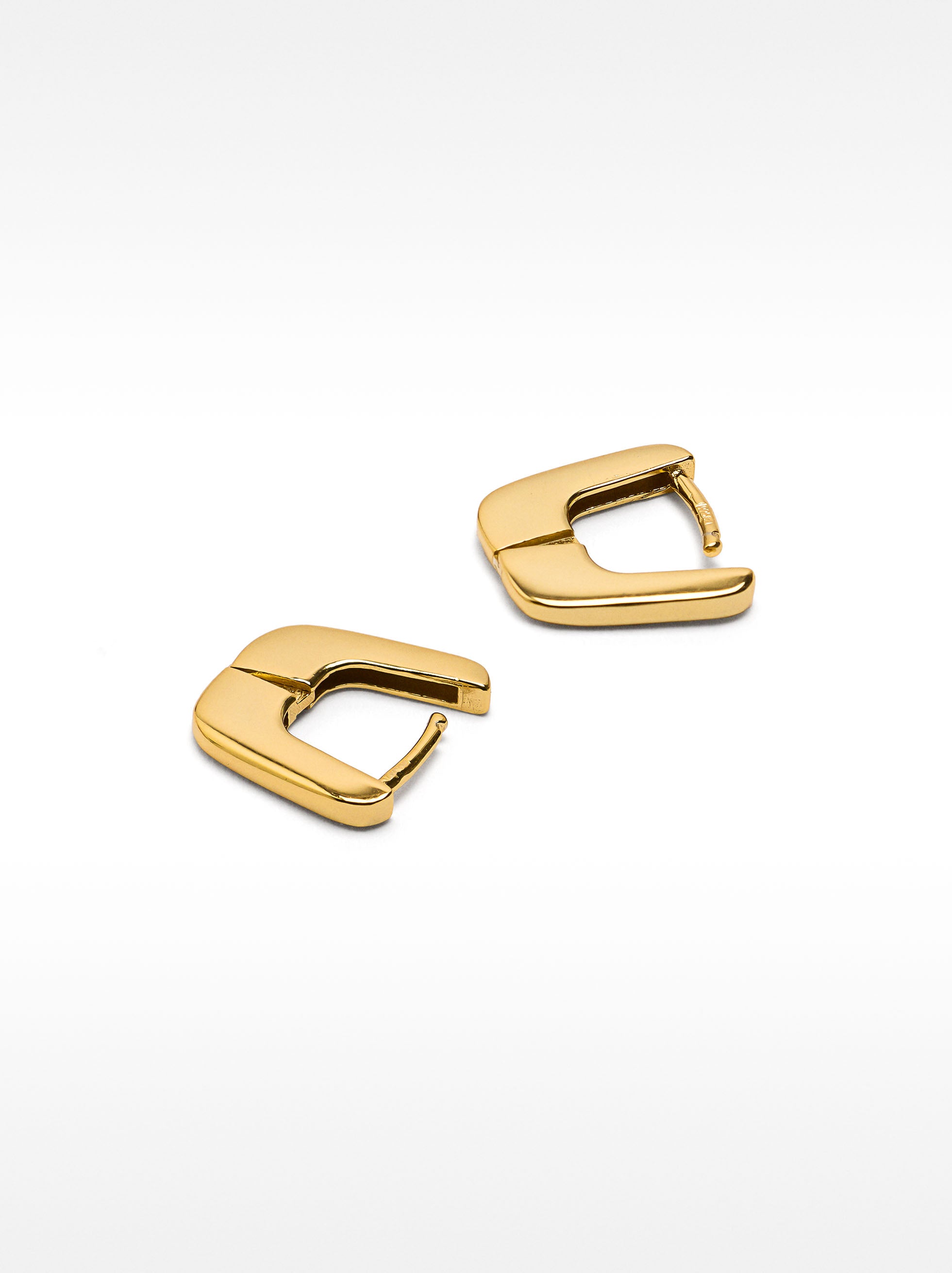 Aros Cortos - Plata De Ley 925