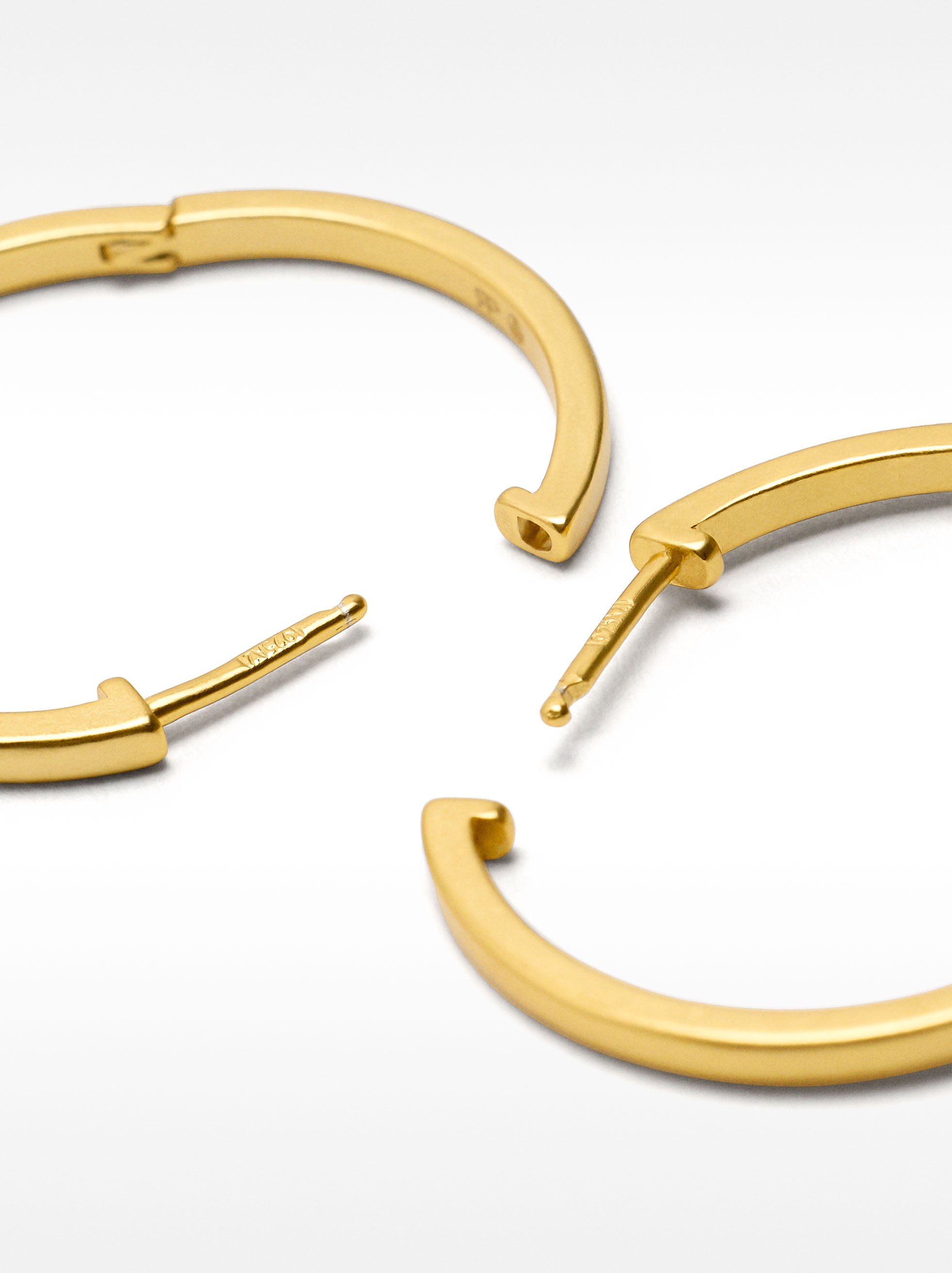 Aros Medianos - Plata De Ley 925