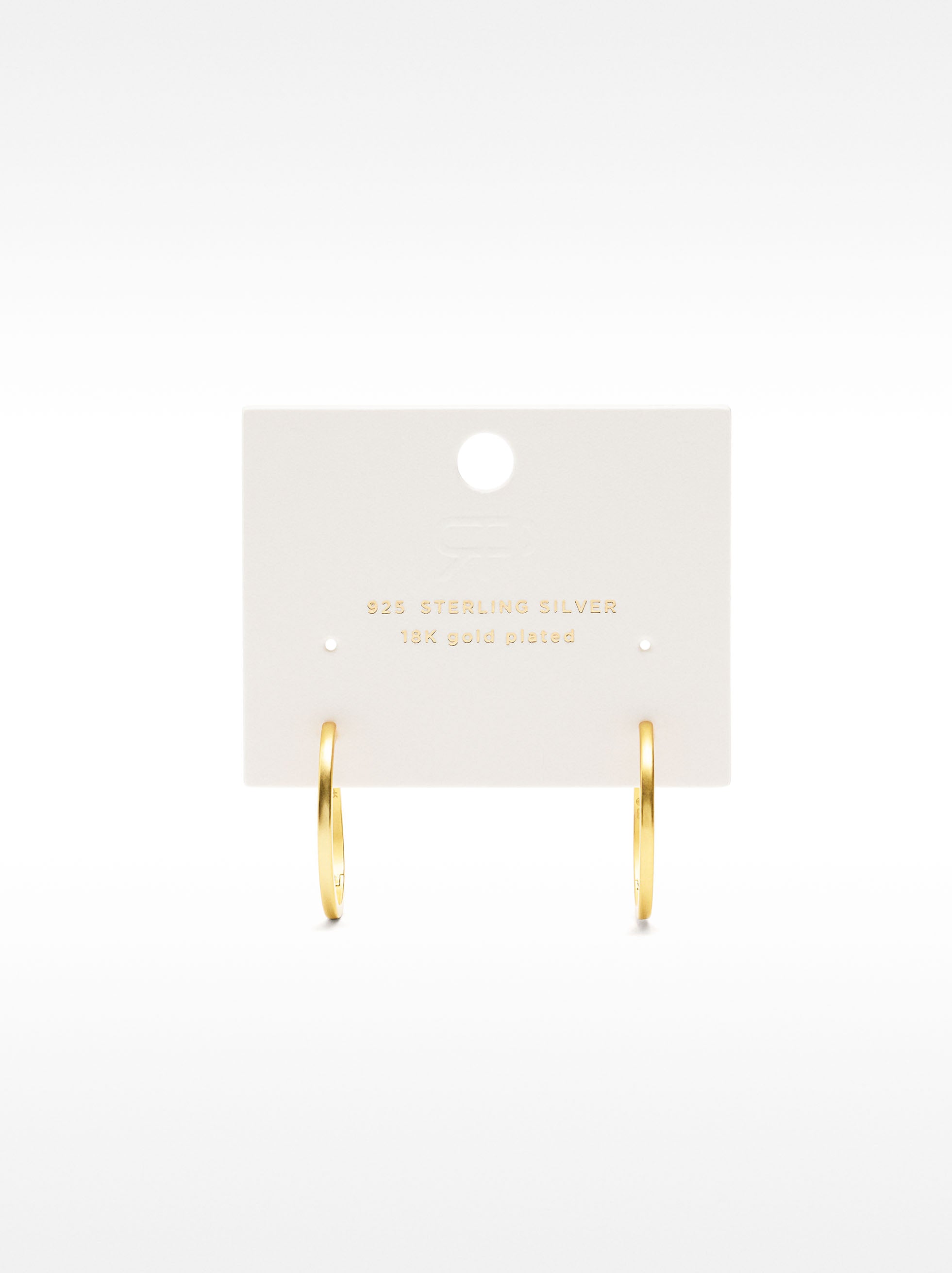 Aros Medianos - Plata De Ley 925