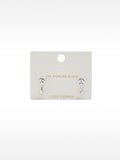 Pendientes Ear Jacket Con Circonitas - Plata De Ley 925