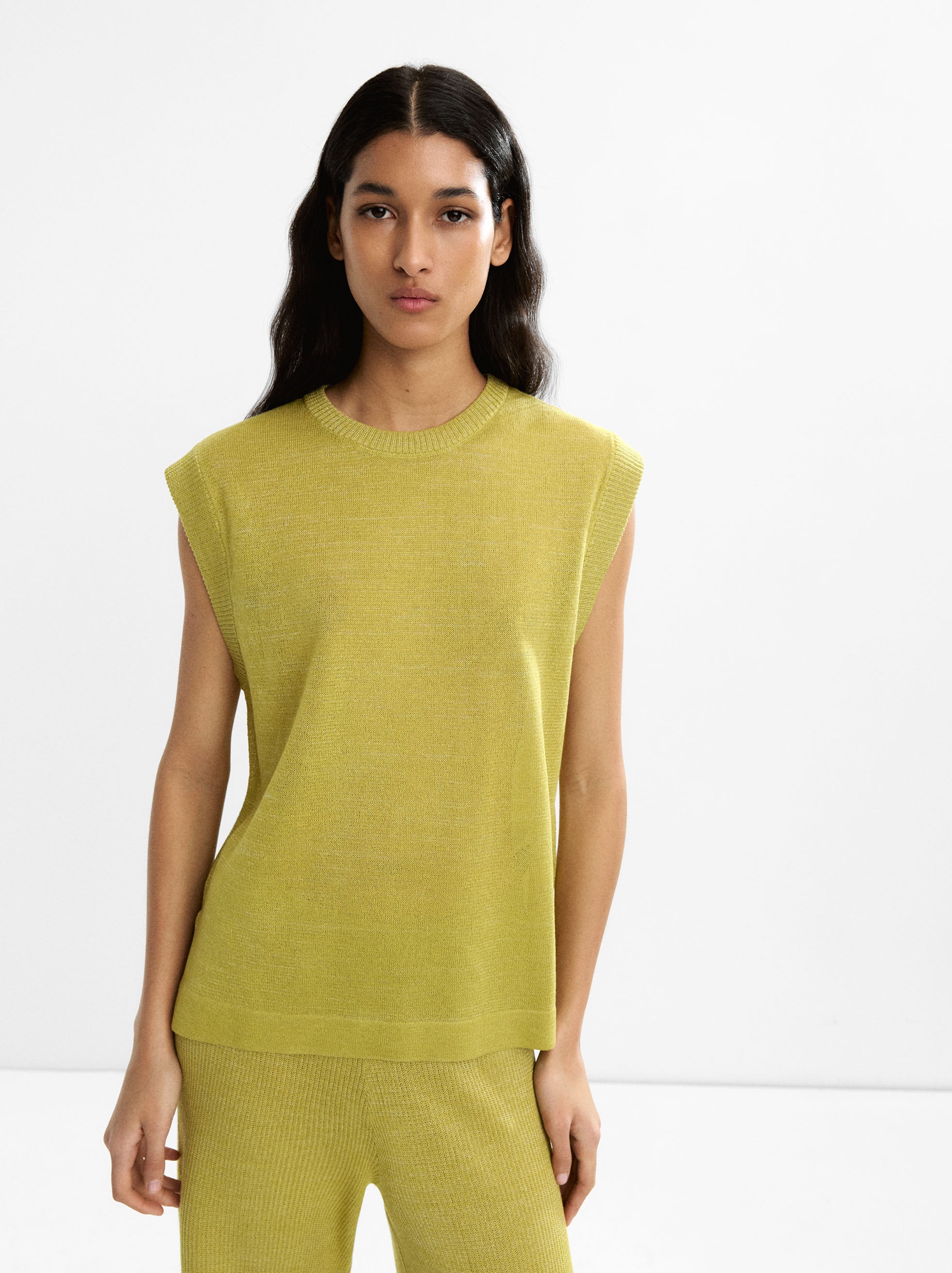 Top De Punto Sin Mangas