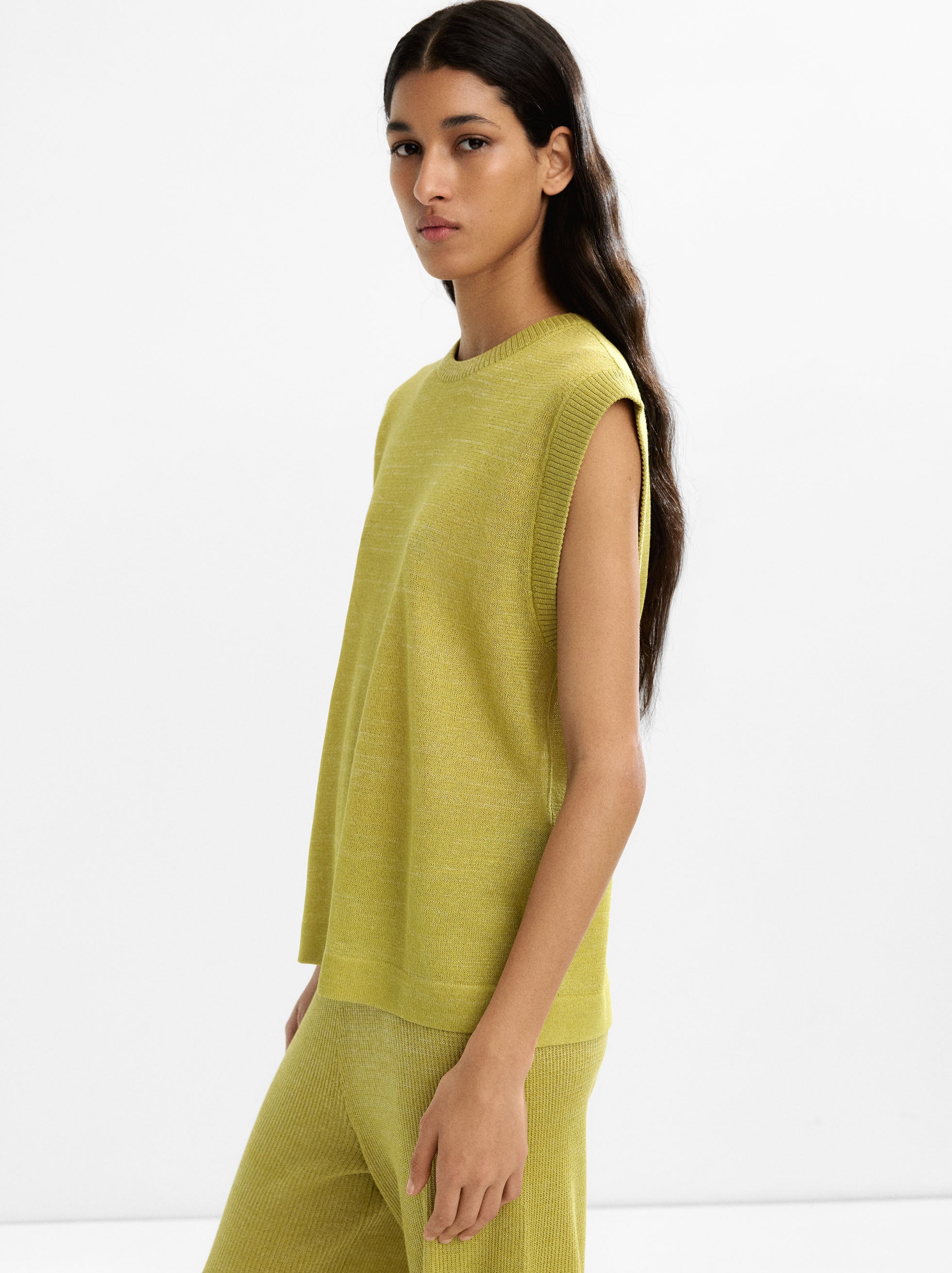 Top De Punto Sin Mangas