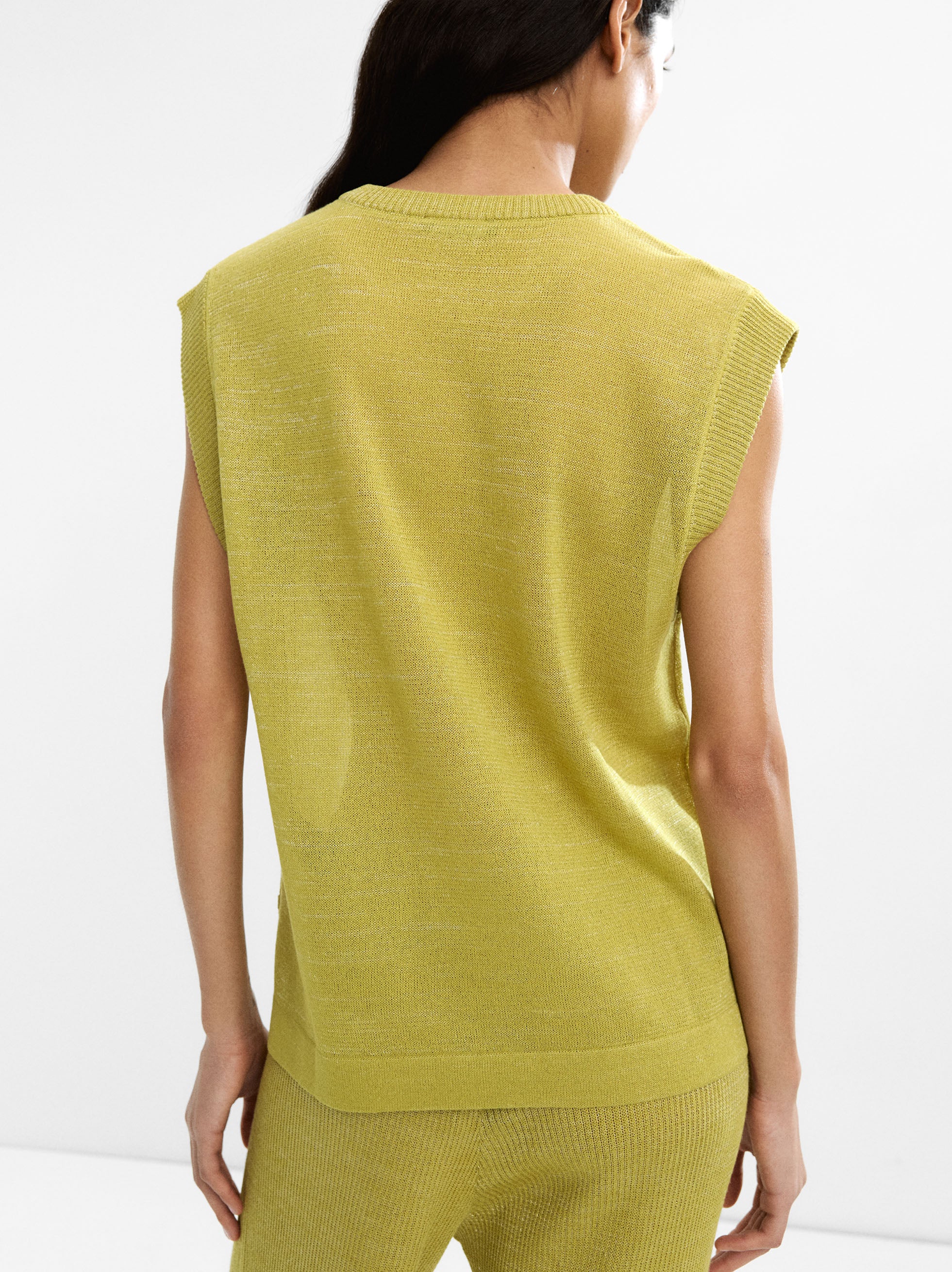 Top De Punto Sin Mangas