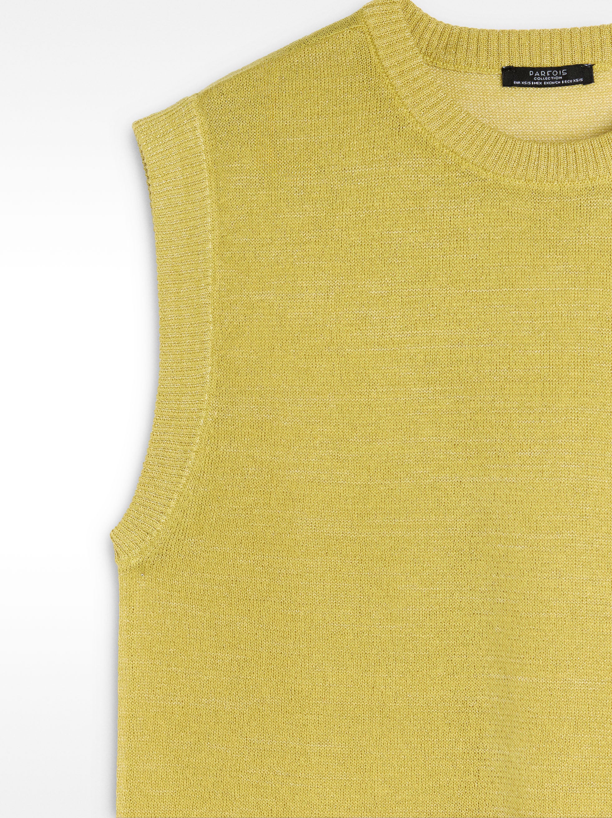 Top De Punto Sin Mangas