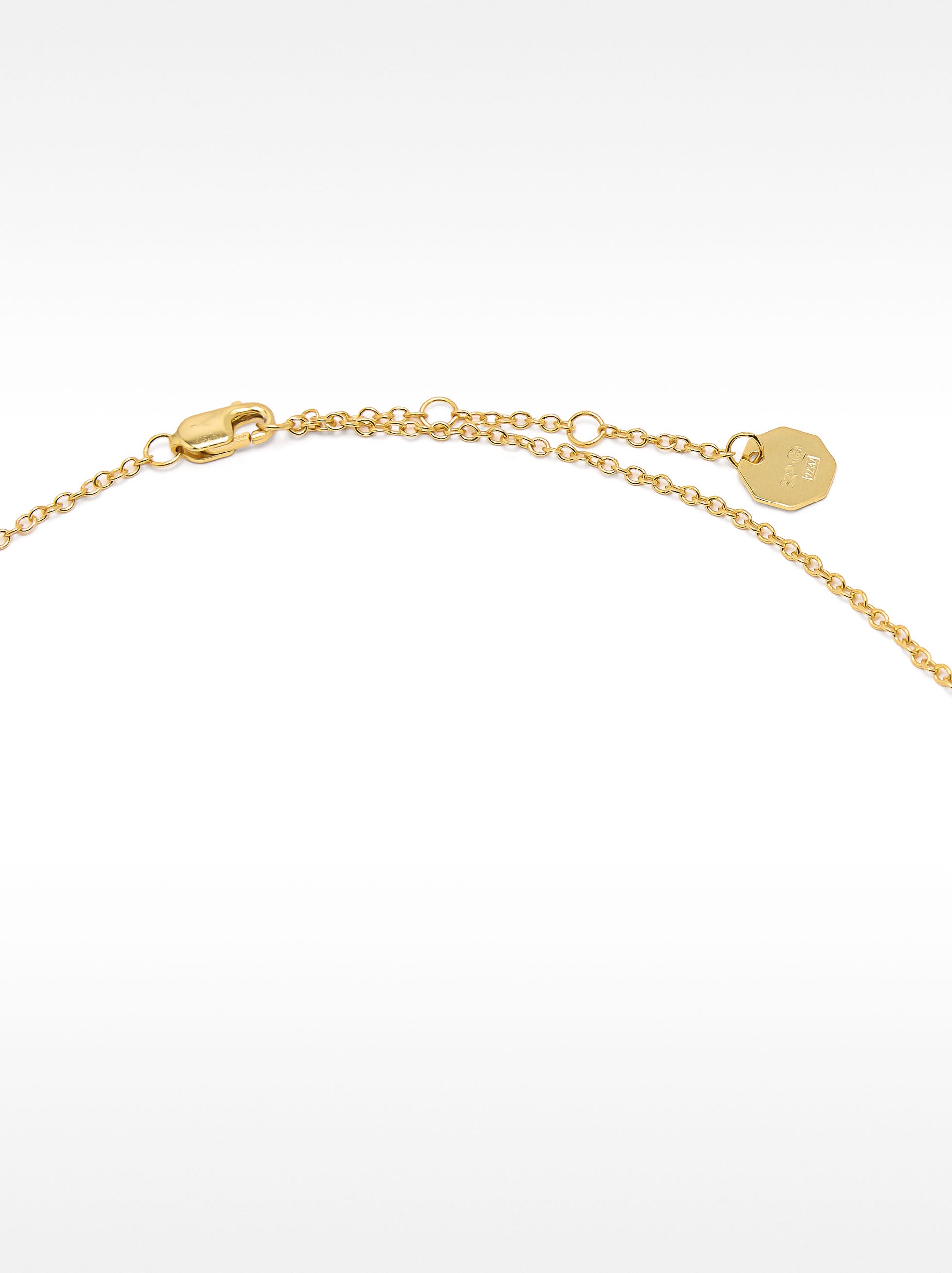 Collar Con Perla De Agua Dulce Y Cruz - Plata De Ley 925