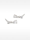 Pendientes Con Cristales - Acero Inoxidable