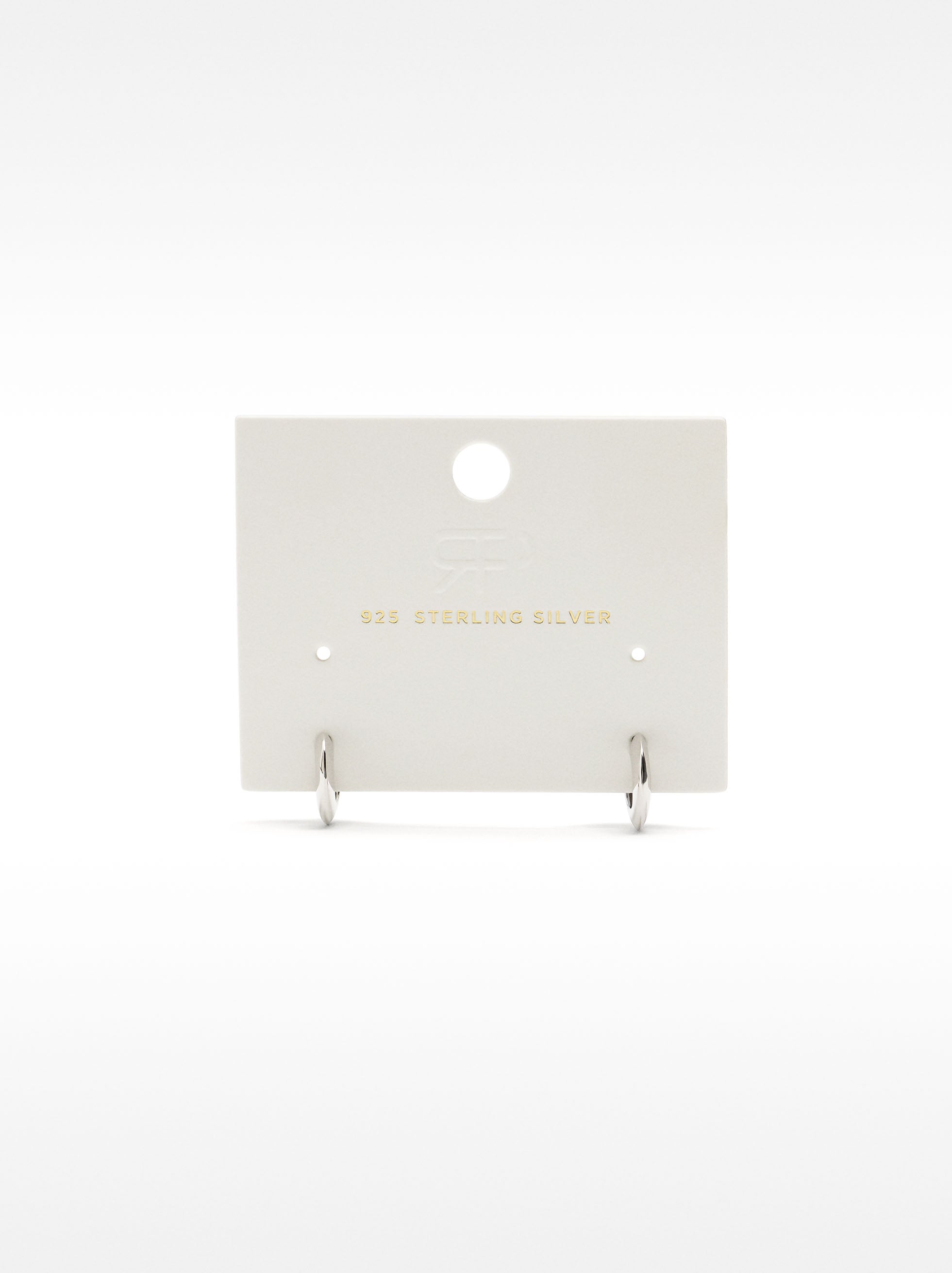 Aros Cortos - Plata De Ley 925