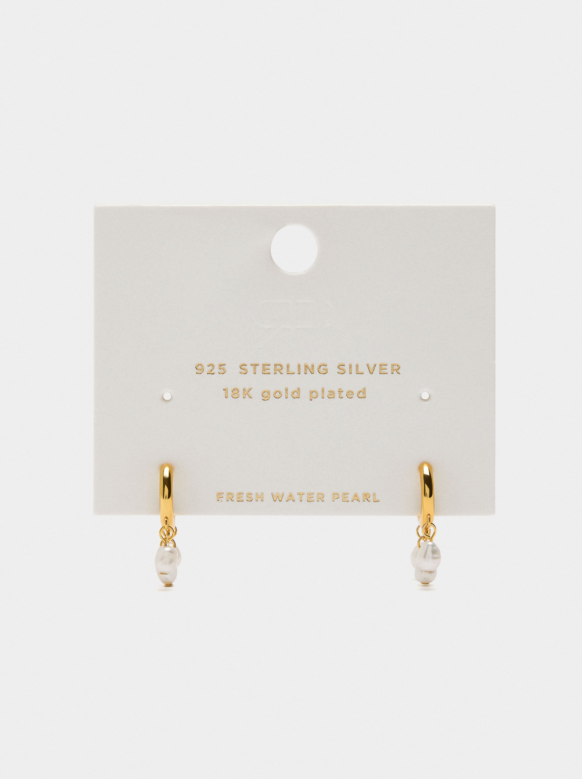 Aros Con Perlas - Plata De Ley 925