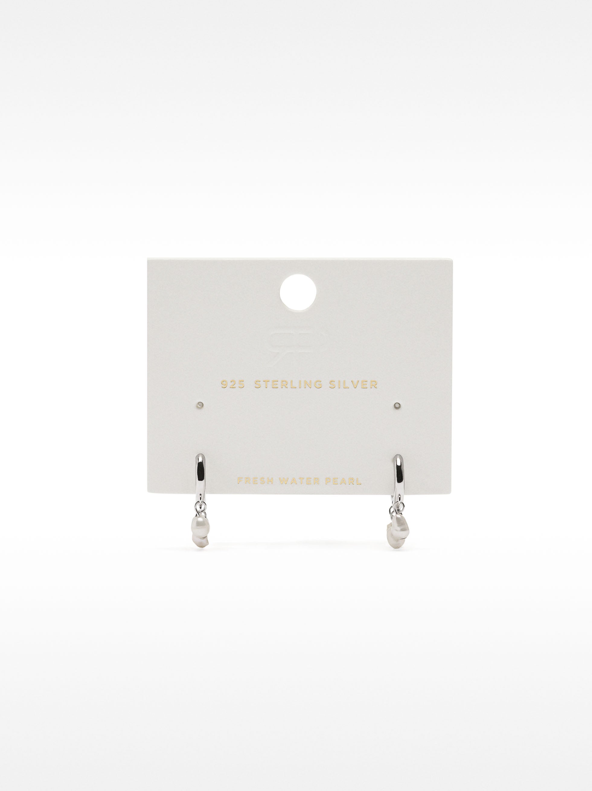 Aros Con Perlas - Plata De Ley 925