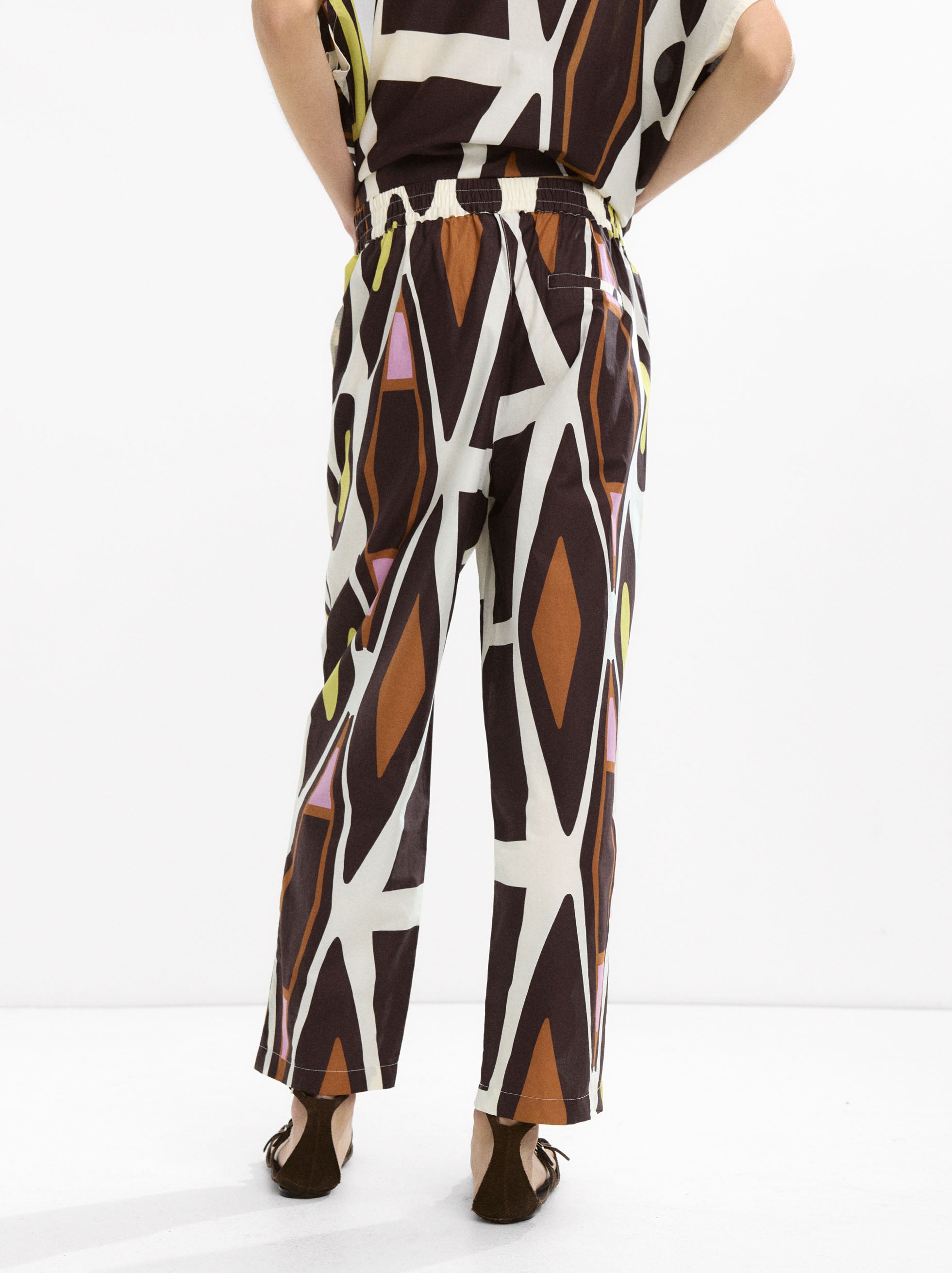 Pantalón Estampado 100% Algodón