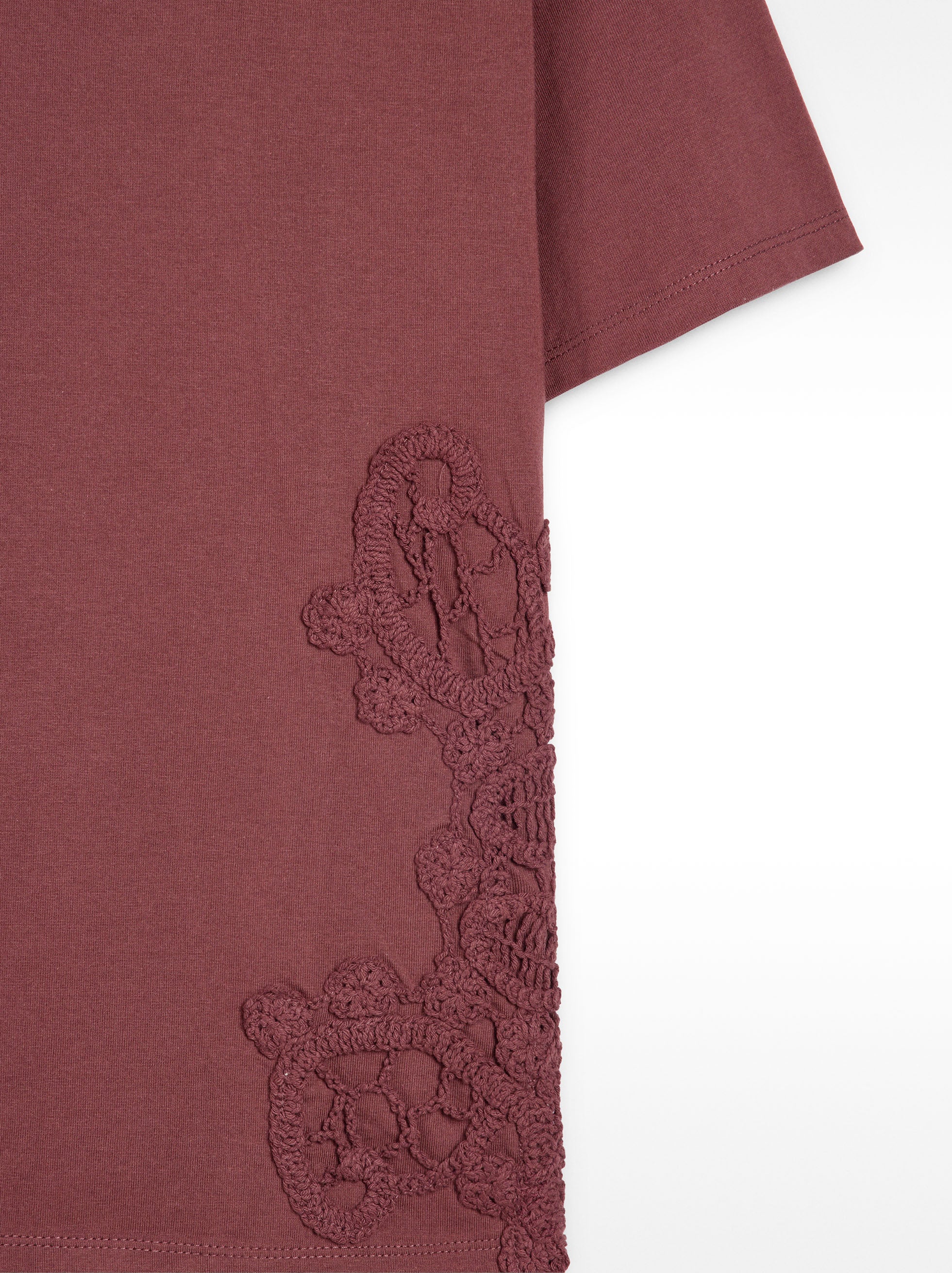 Camiseta 100% Algodón Con Bordado