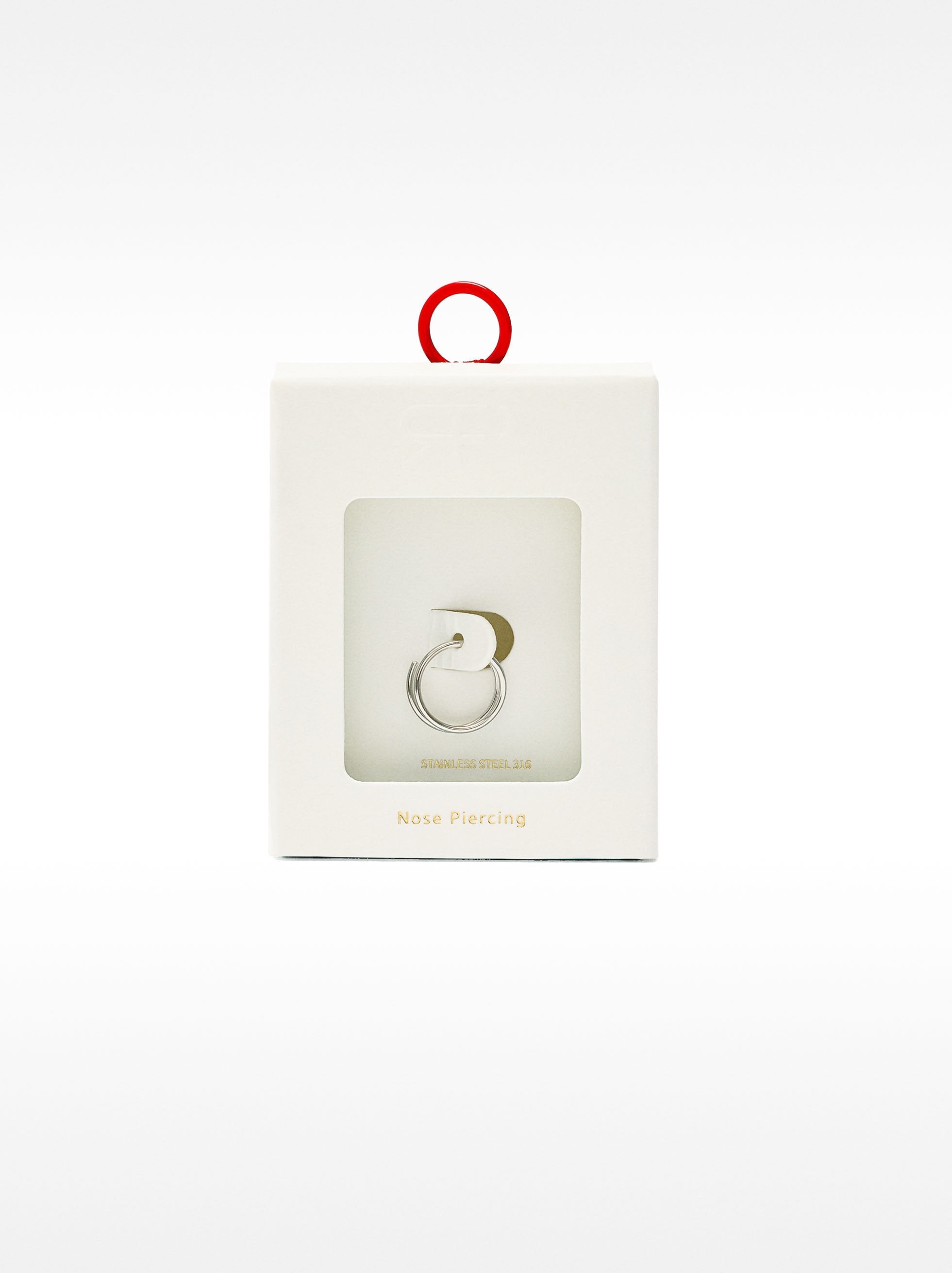 Piercing De Nariz En Espiral – Acero Inoxidable