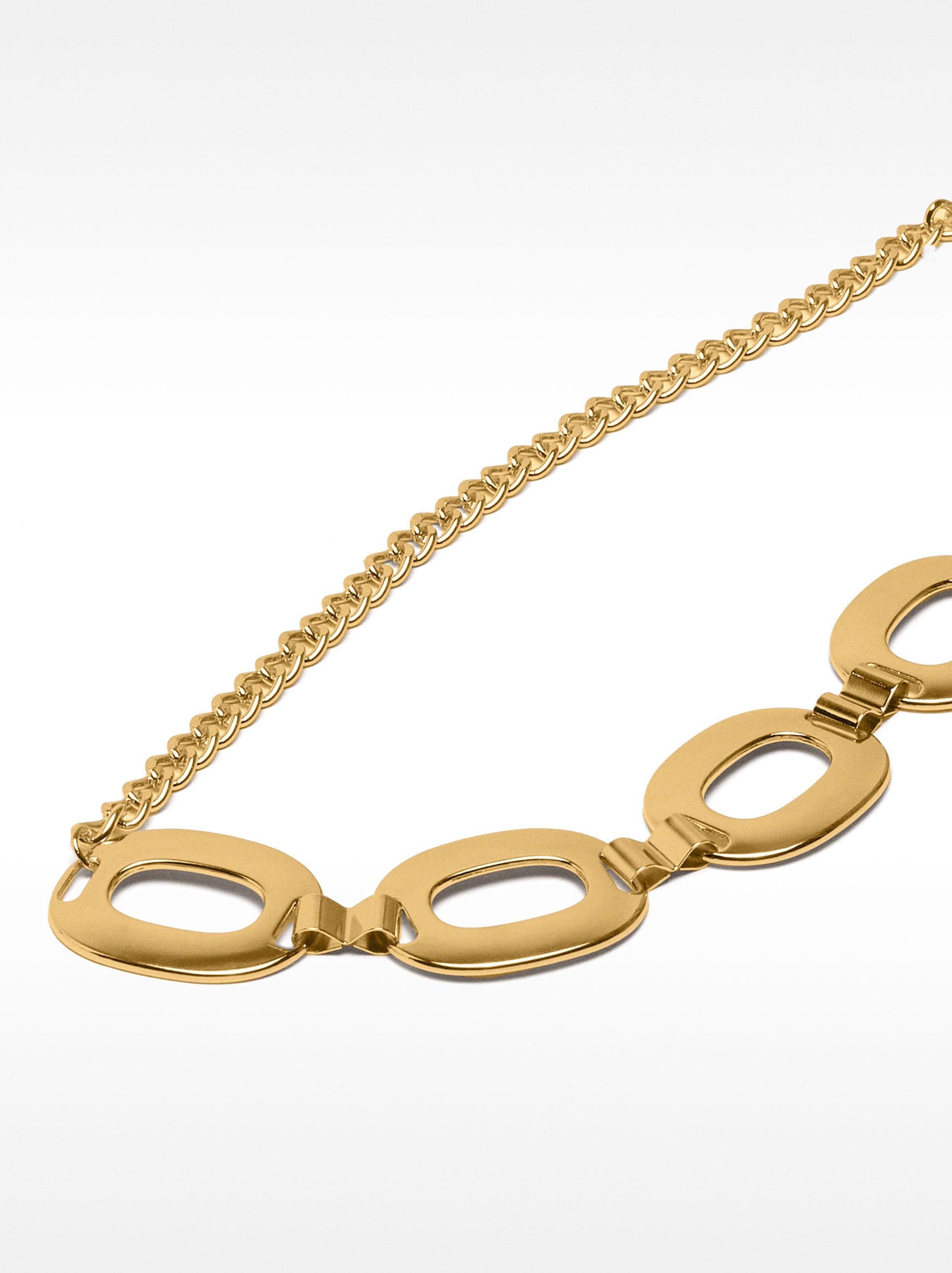 Cinturón Metálico Con Aros