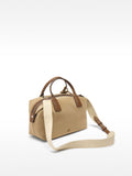 Bolso Tote Textura Suave Con Colgante M