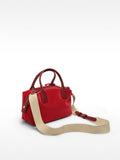 Bolso Tote  Textura Suave Con Colgante