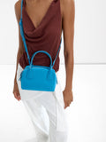 Bolso Tote Textura Suave Con Bandolera