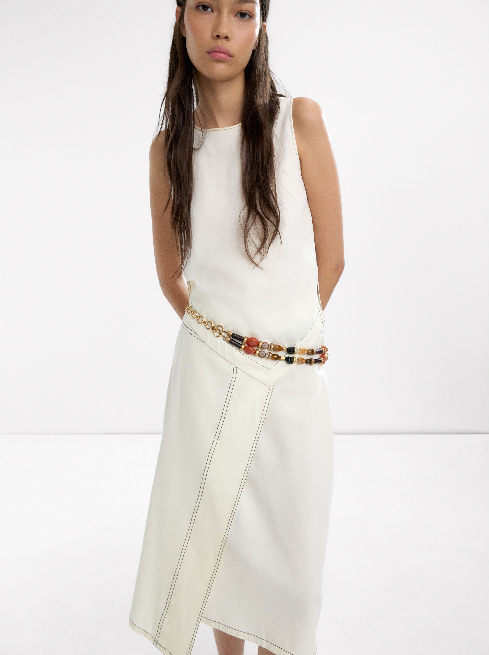 Cinturón Doble Con Piedras