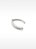 Piercing De Ombligo  Con Arco Y Cristales – Acero Inoxidable