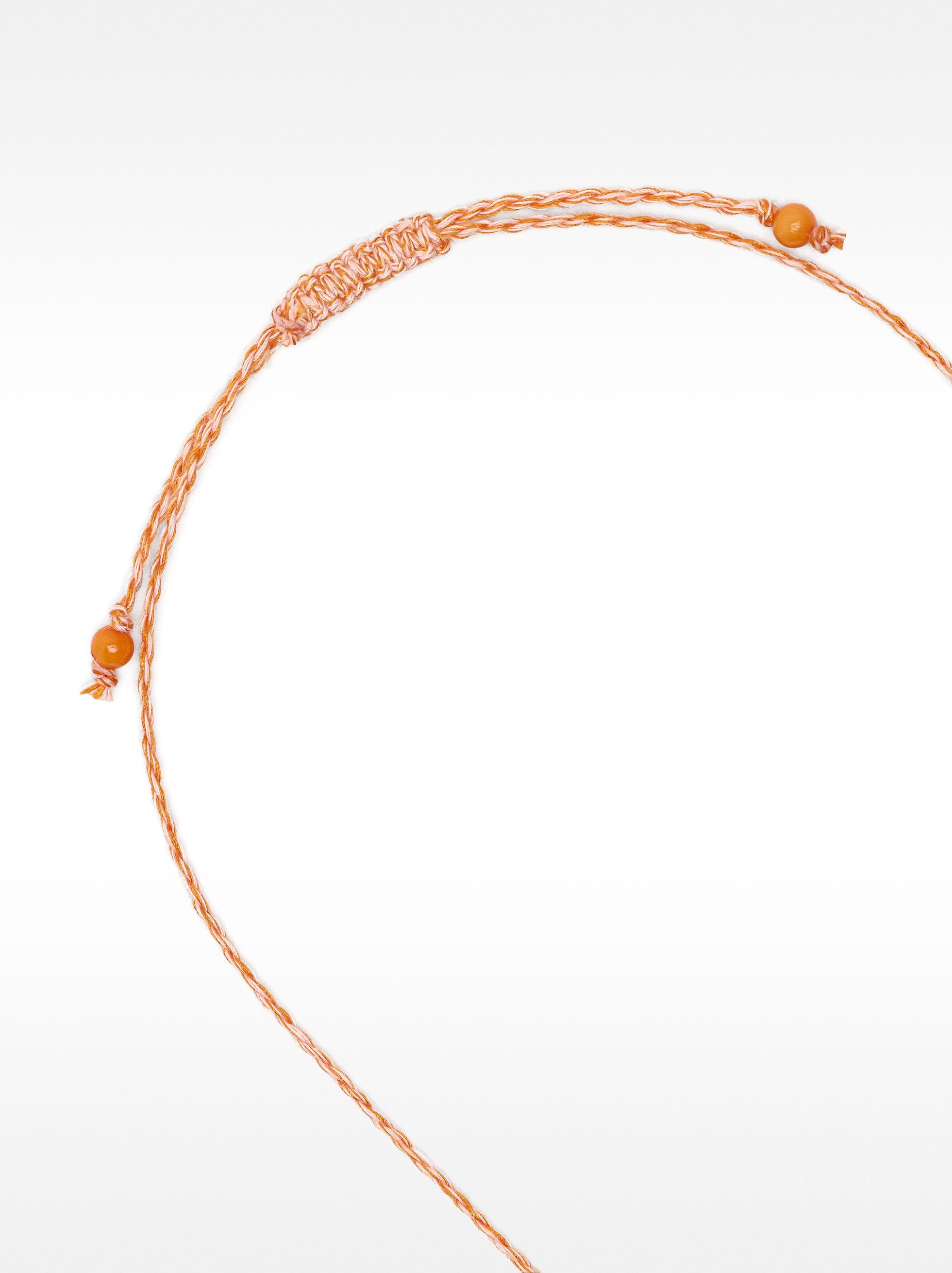 Collar Largo Yin Y Yang De Abalorios