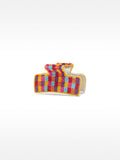 Pinza Para El Pelo Abalorios Multicolor