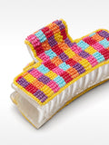 Pinza Para El Pelo Abalorios Multicolor