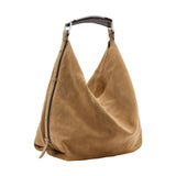 Bolso De Hombro De Piel Serraje