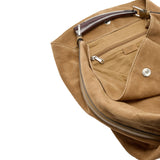 Bolso De Hombro De Piel Serraje