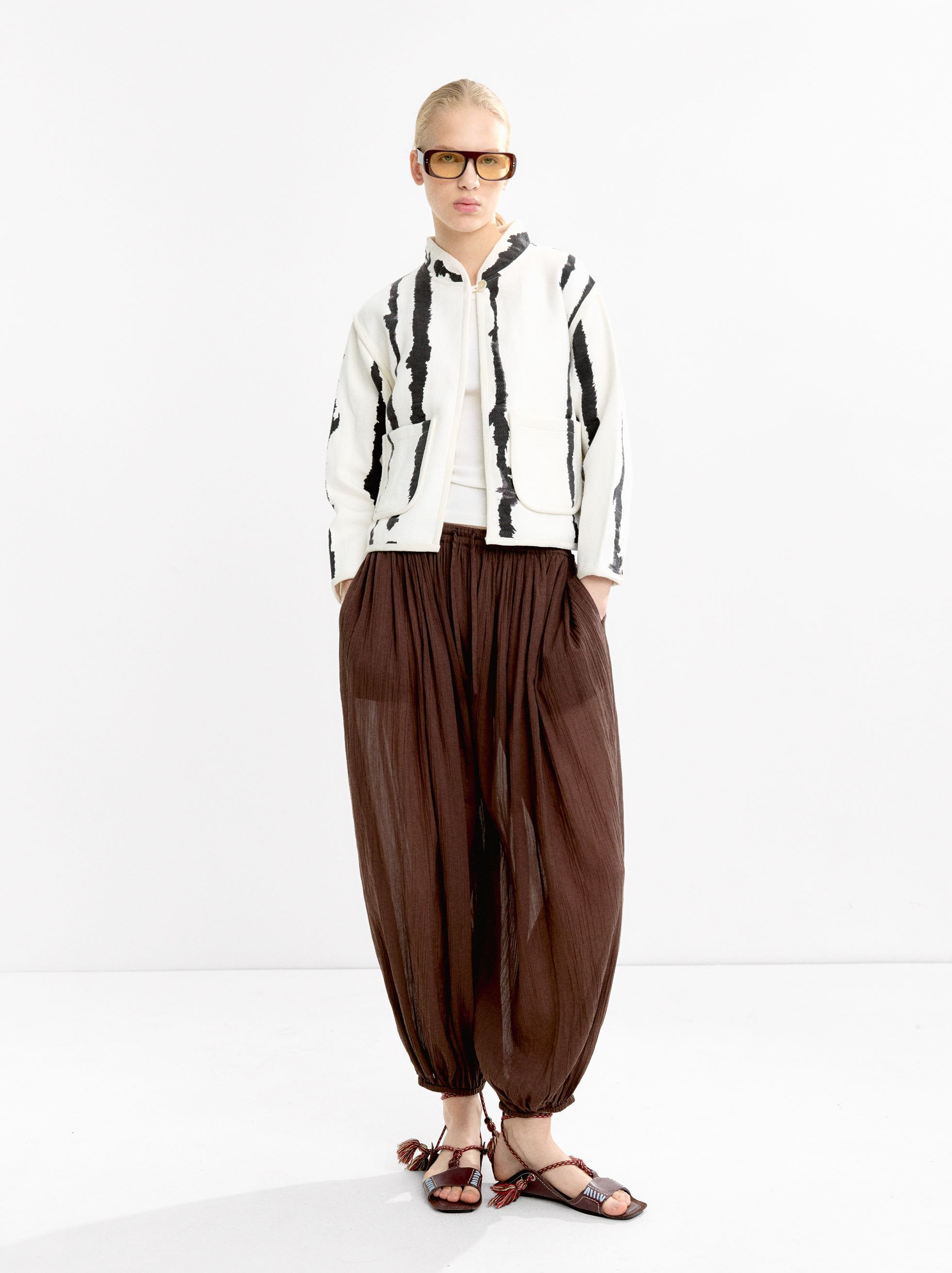 Chaqueta 100% Algodón Estampada