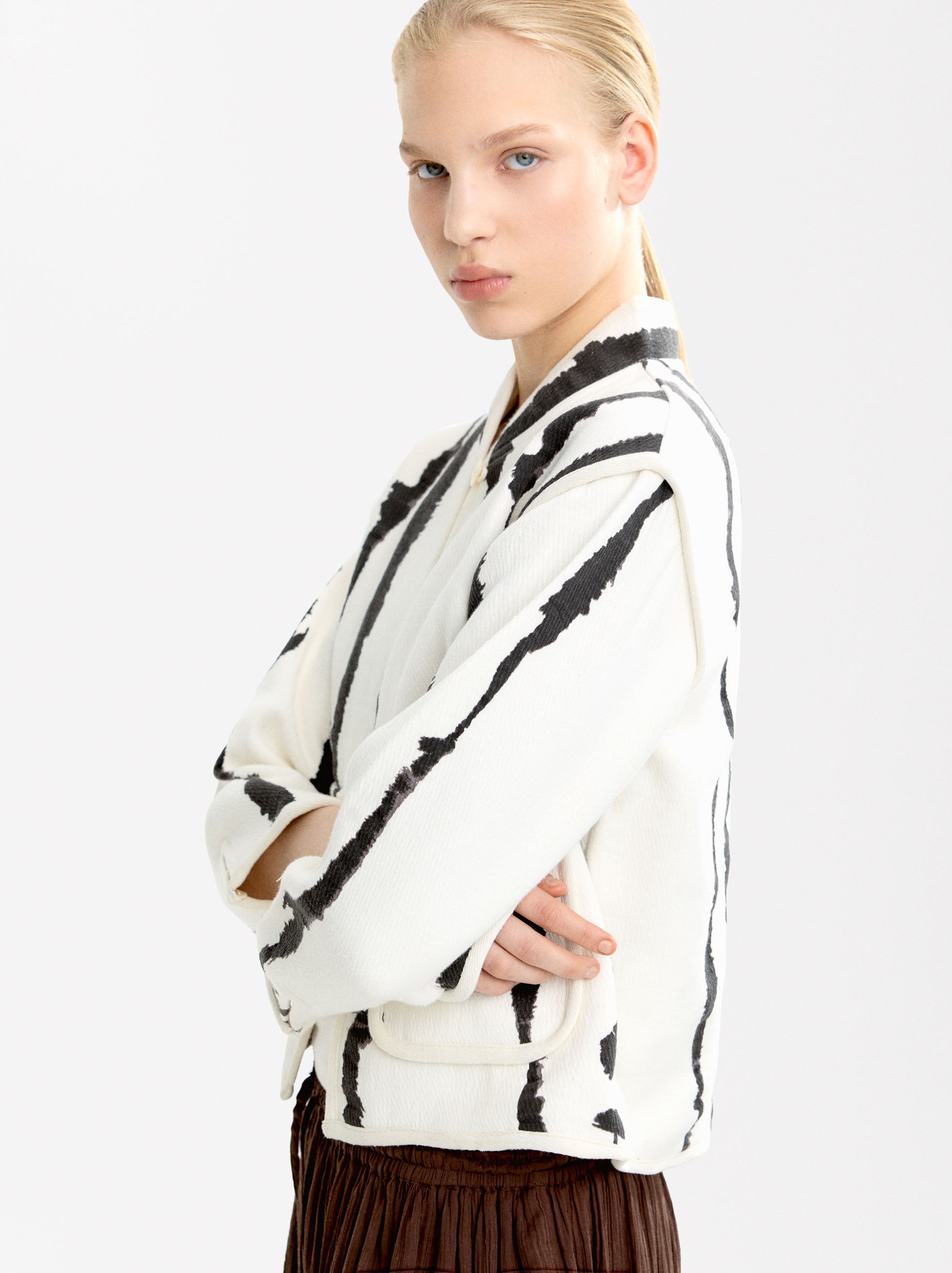 Chaqueta 100% Algodón Estampada