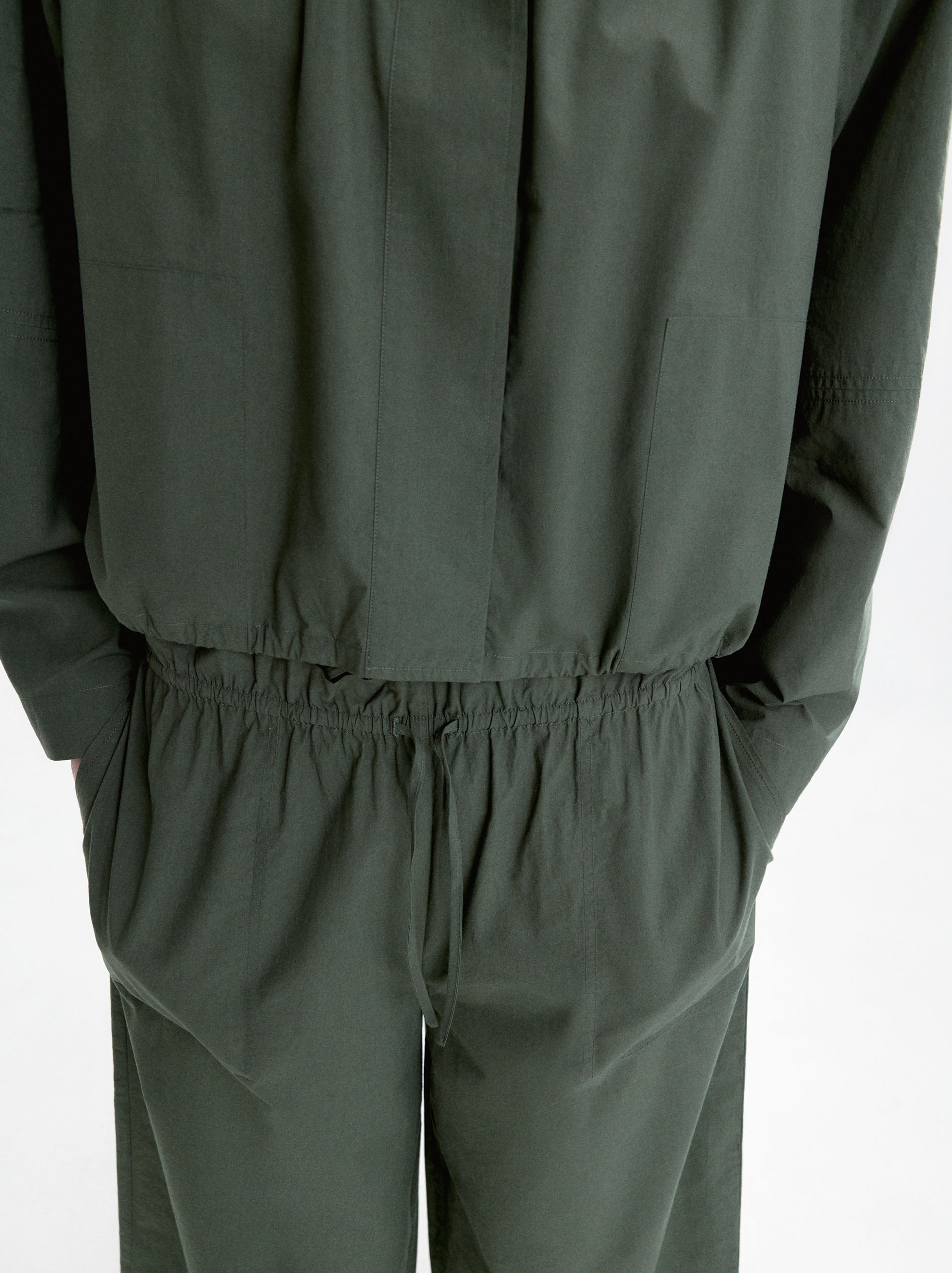 Pantalón 100 % Algodón Con Fruncido