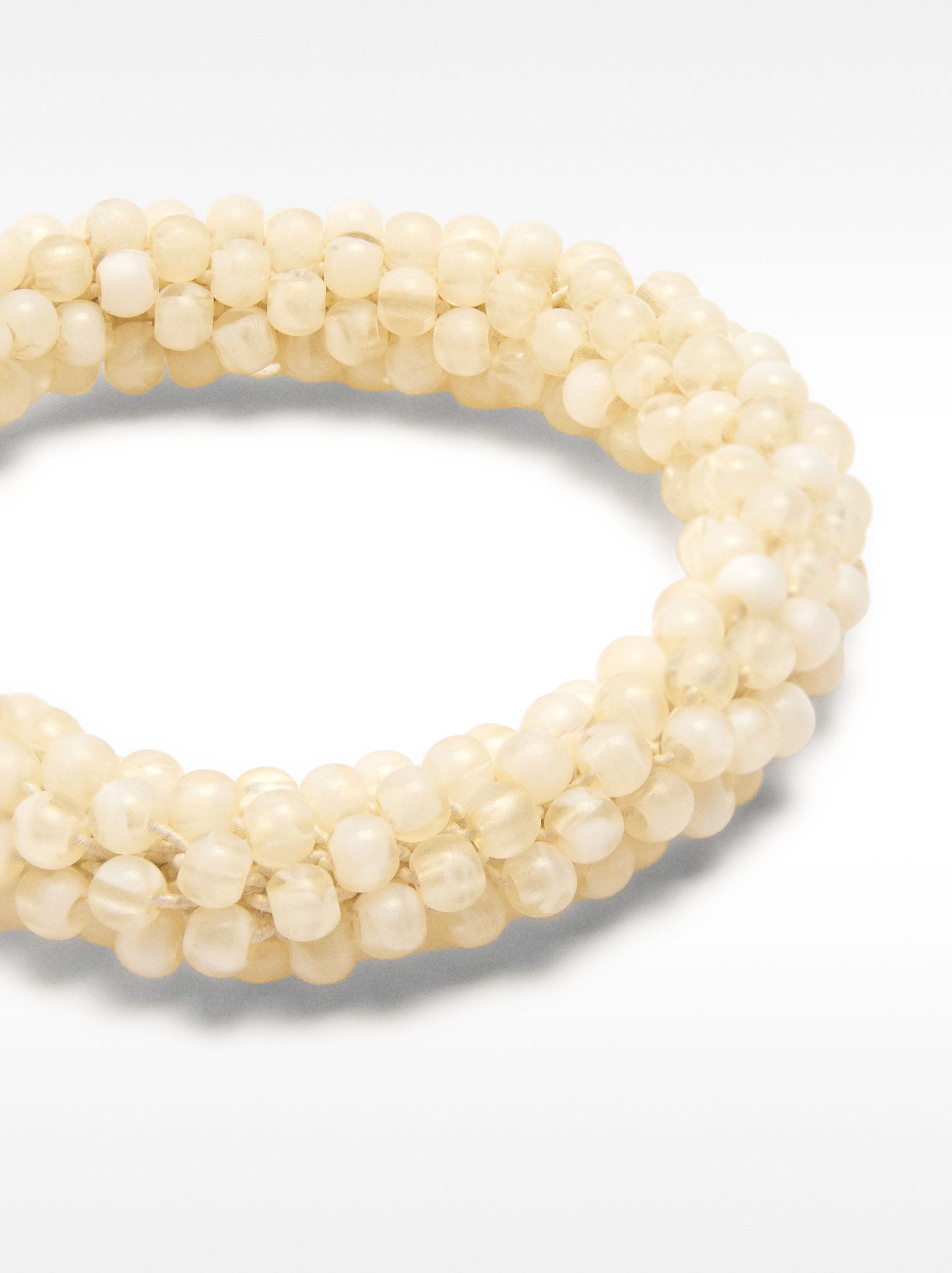 Elástico Para El Pelo Con Abalorios