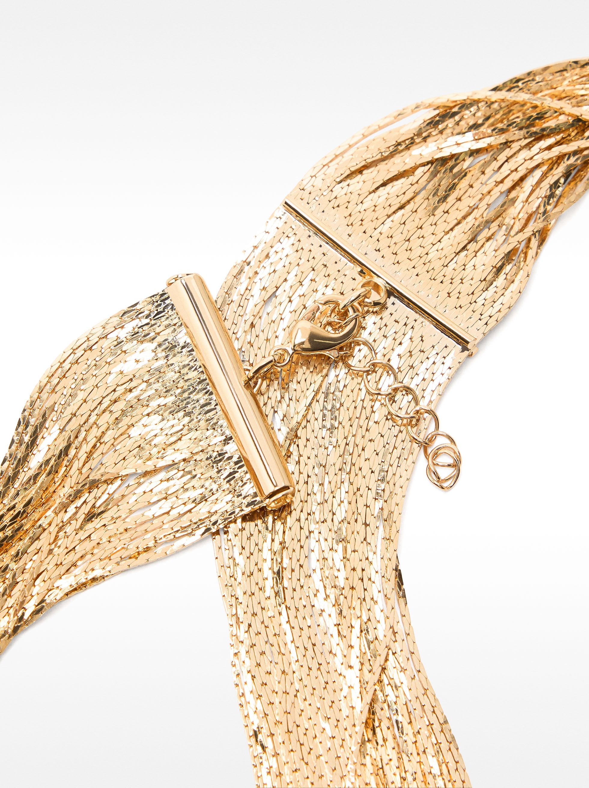 Collar Ancho De Múltiples Hileras