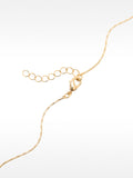 Collar Corto Con Cadenas Largas