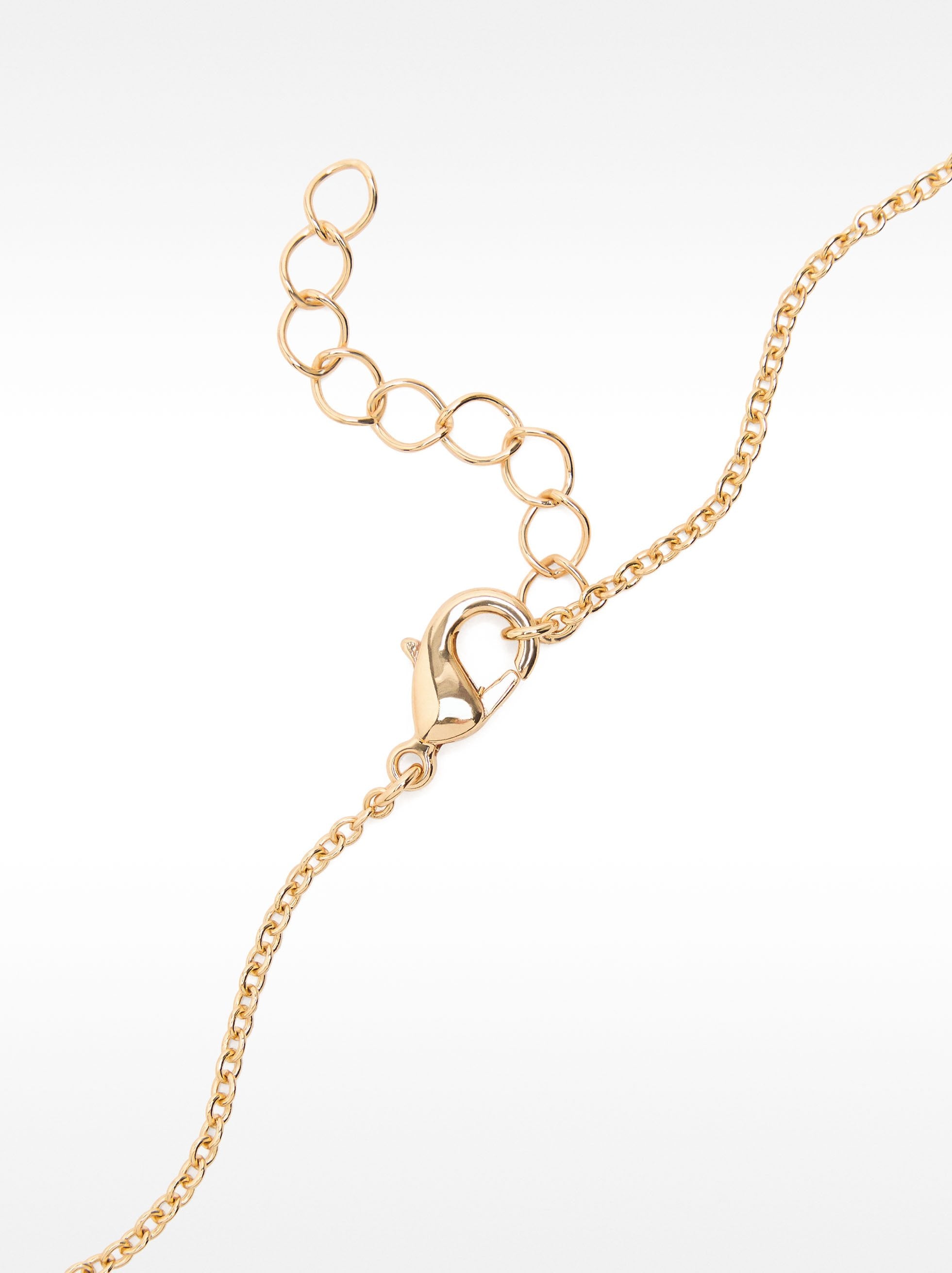 Collar Con Flecos Perlas De Agua Dulce