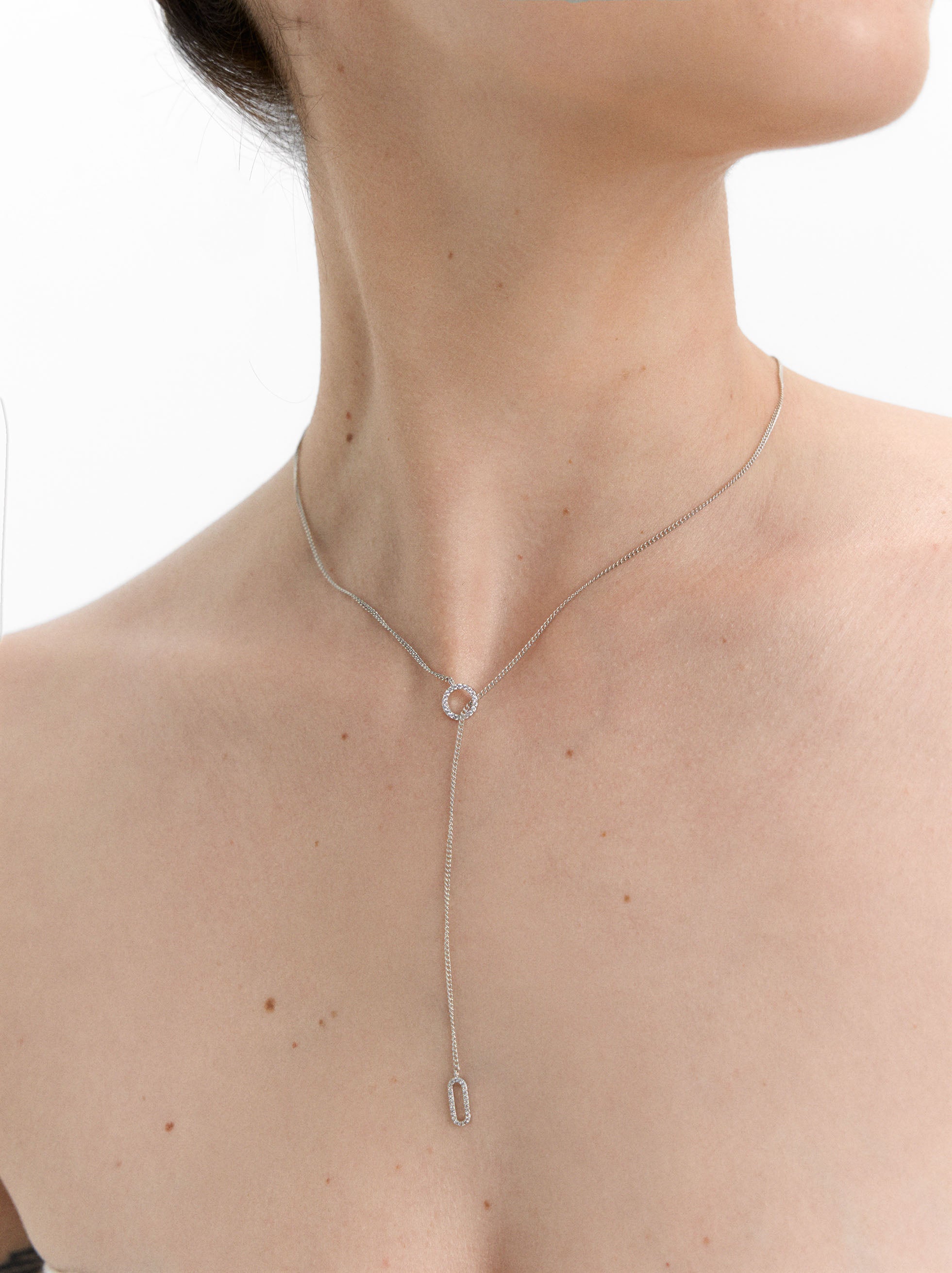 Collar Corto Con Circonitas