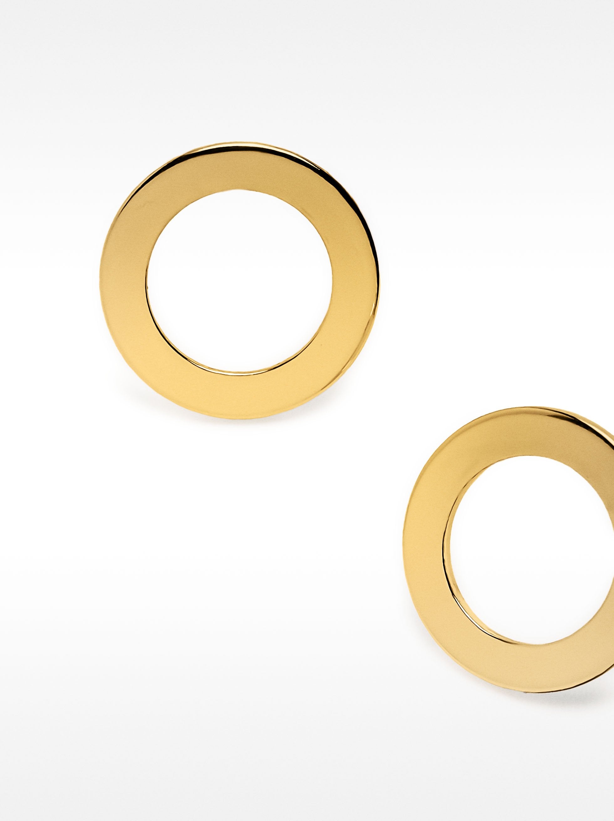 Pendientes Aros Dorados