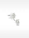 Pendientes Ear Jacket Con Circonitas