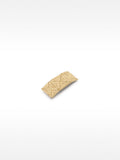 Pinza Francesa Rectangular Con Efecto Rafia