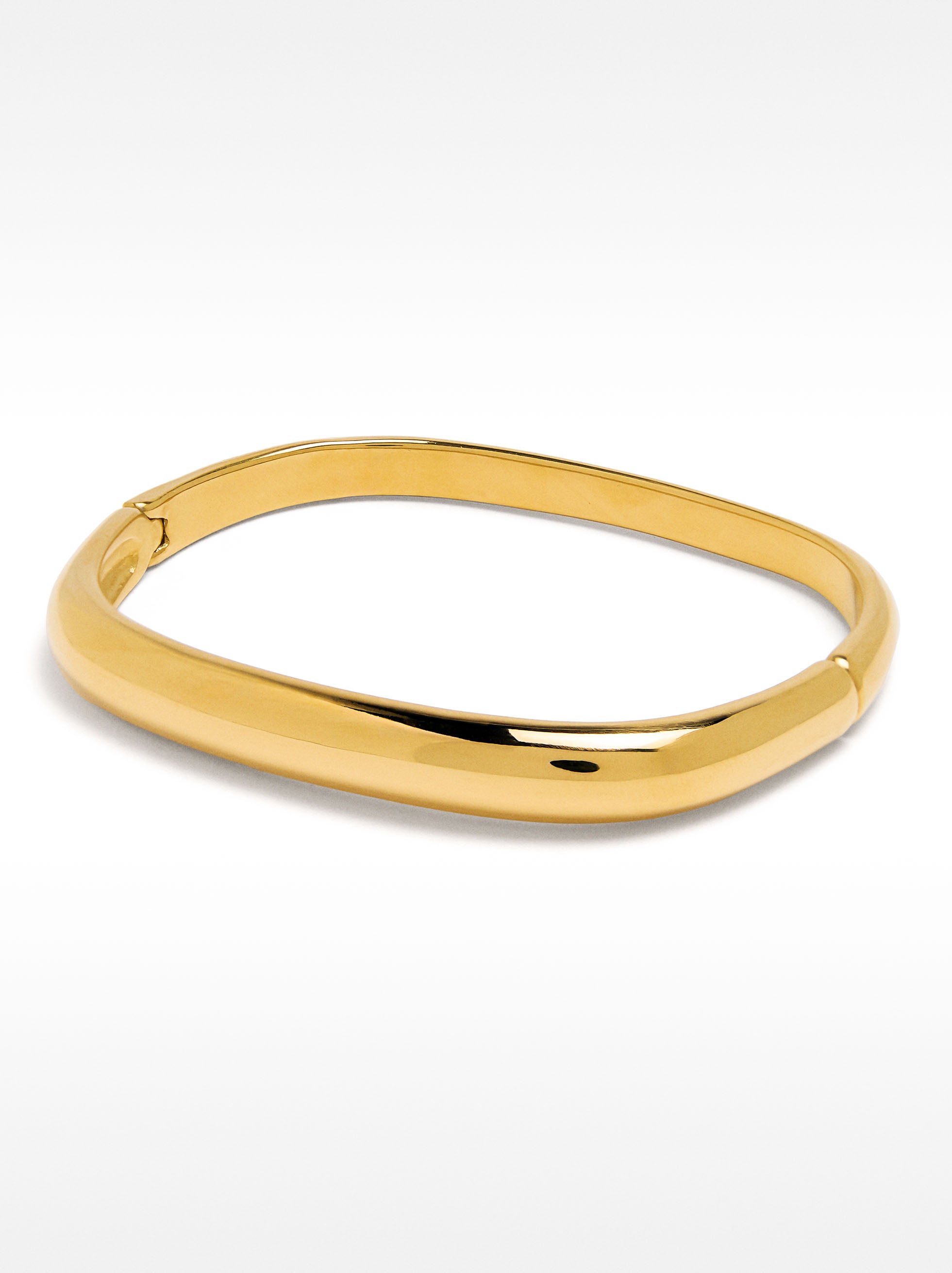 Pulsera Rígida Ovalada - Acero Inoxidable