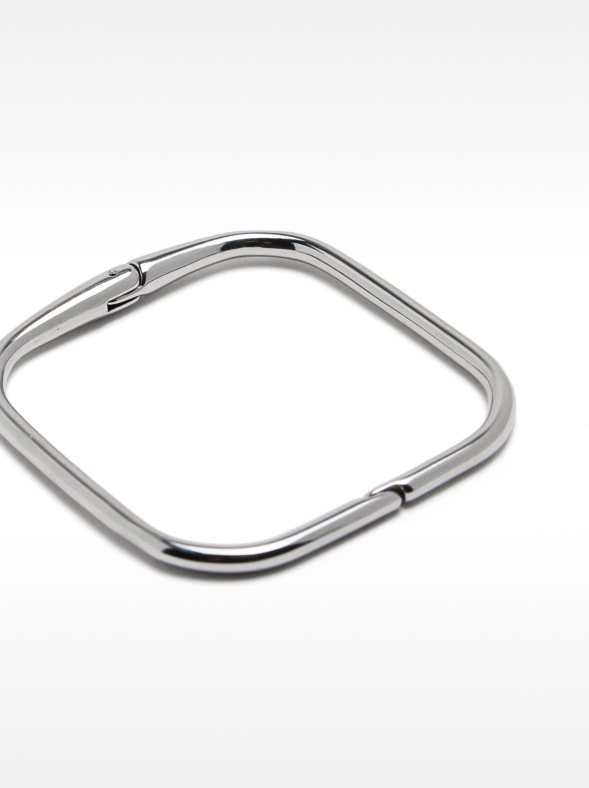 Pulsera Rígida Cuadrada - Acero Inoxidable