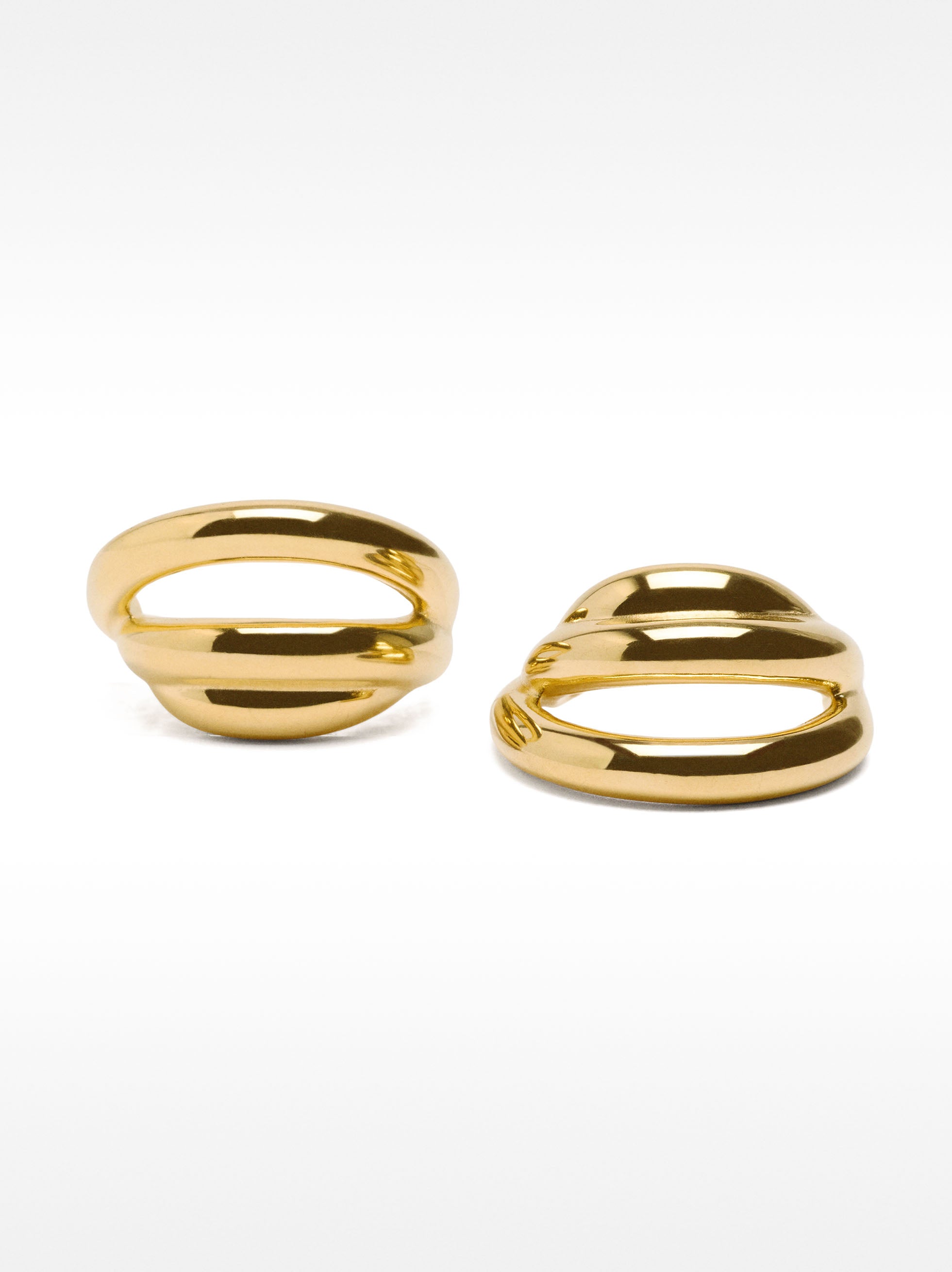 Aros Con Efecto Triple - Acero Inoxidable