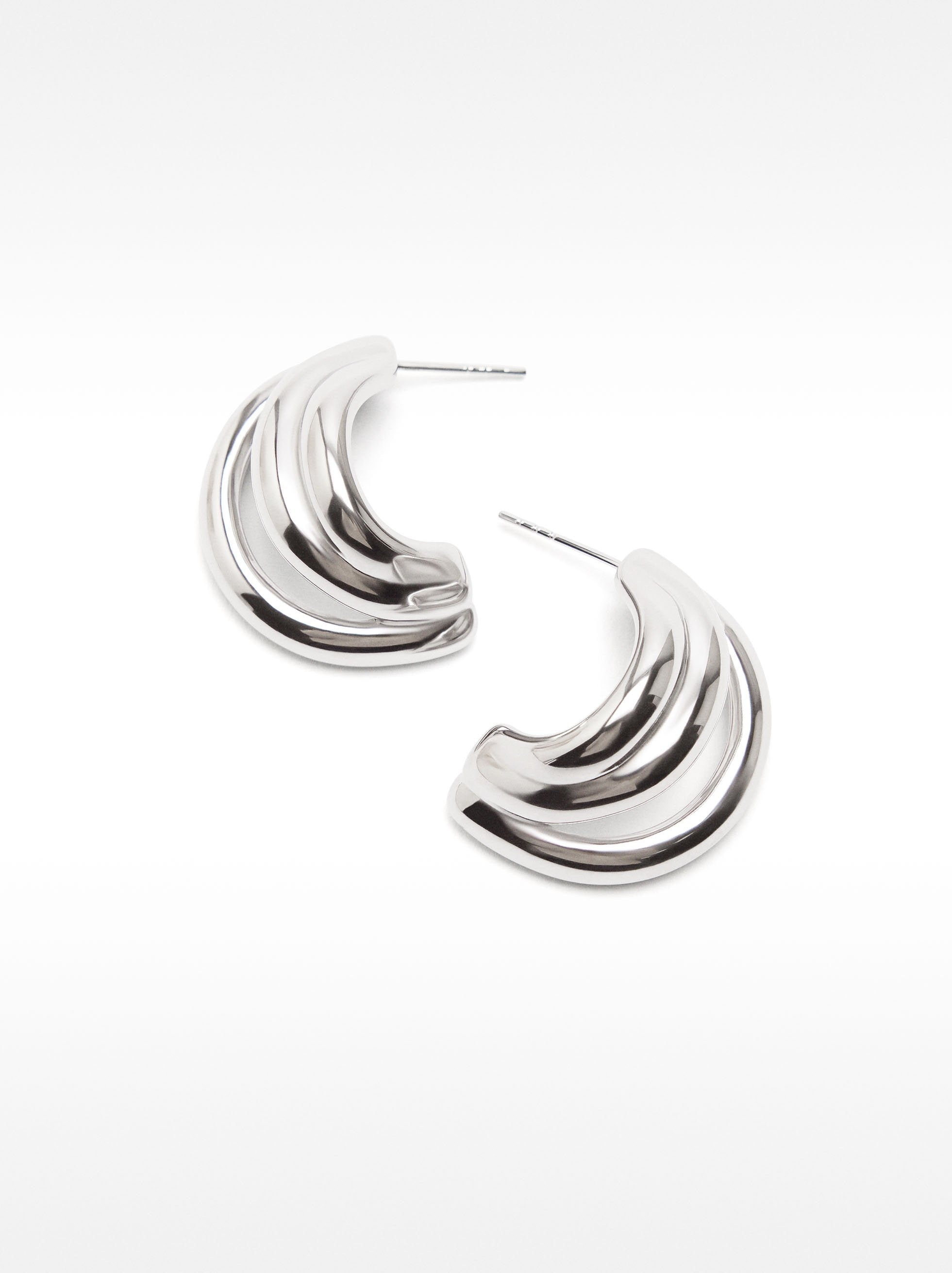 Aros Con Efecto Triple - Acero Inoxidable