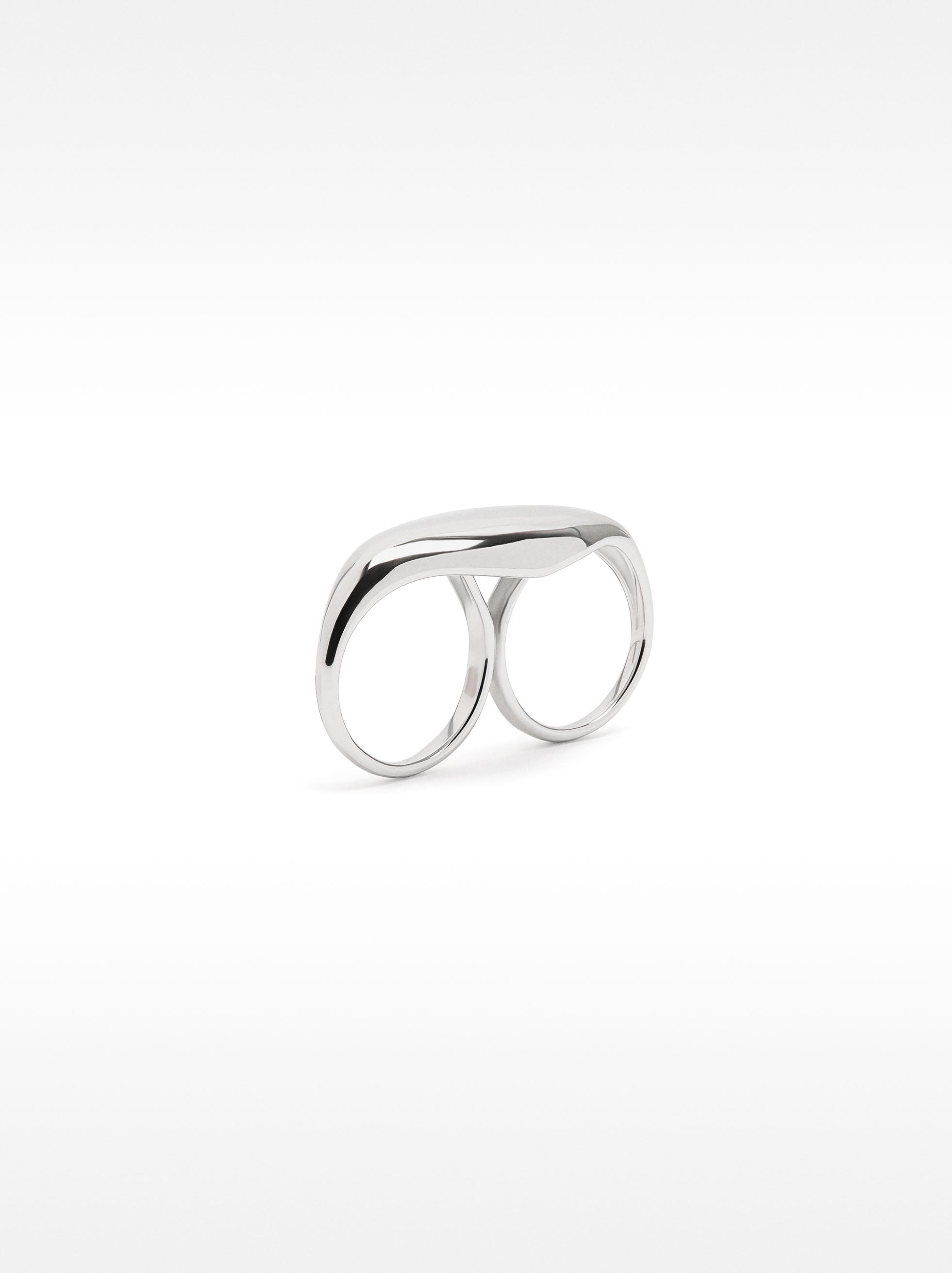 Anillo Doble - Acero Inoxidable