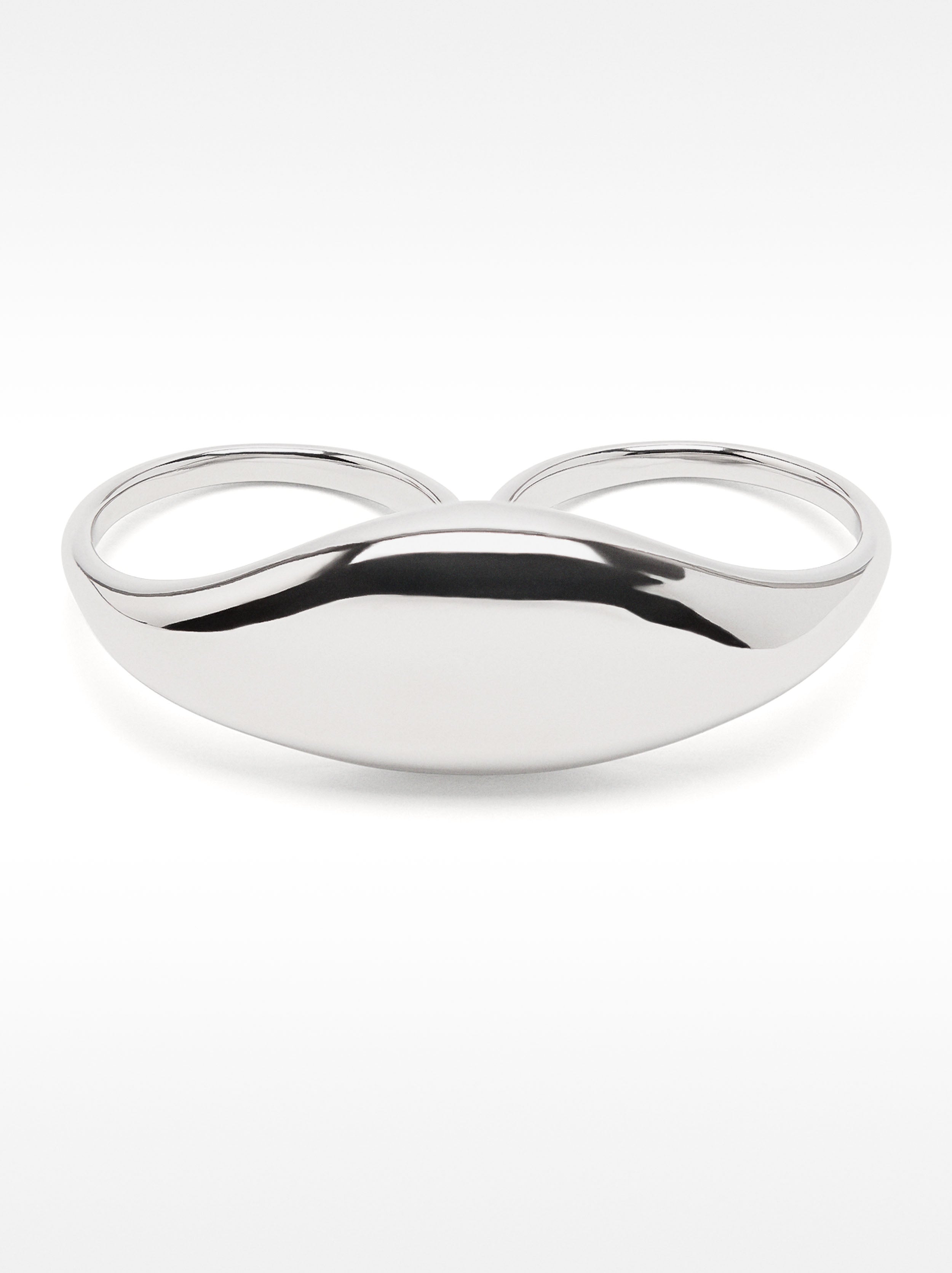 Anillo Doble - Acero Inoxidable