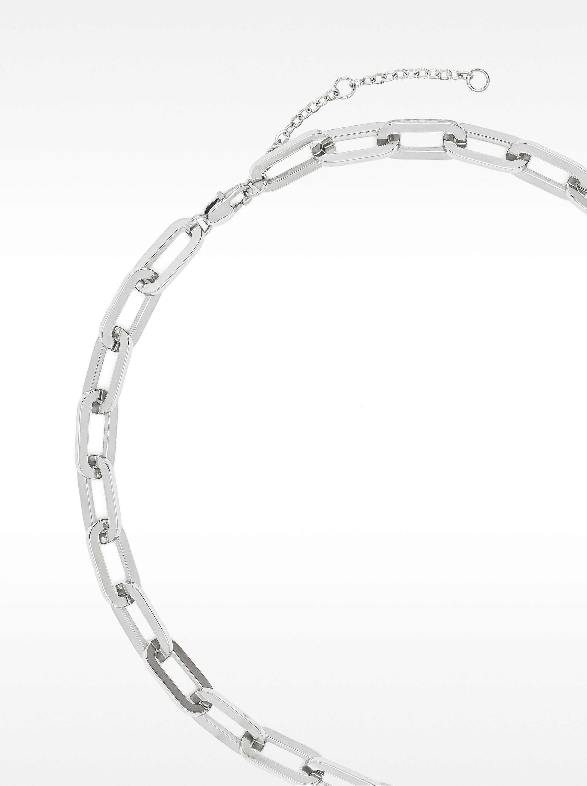 Collar De Eslabones - Acero Inoxidable