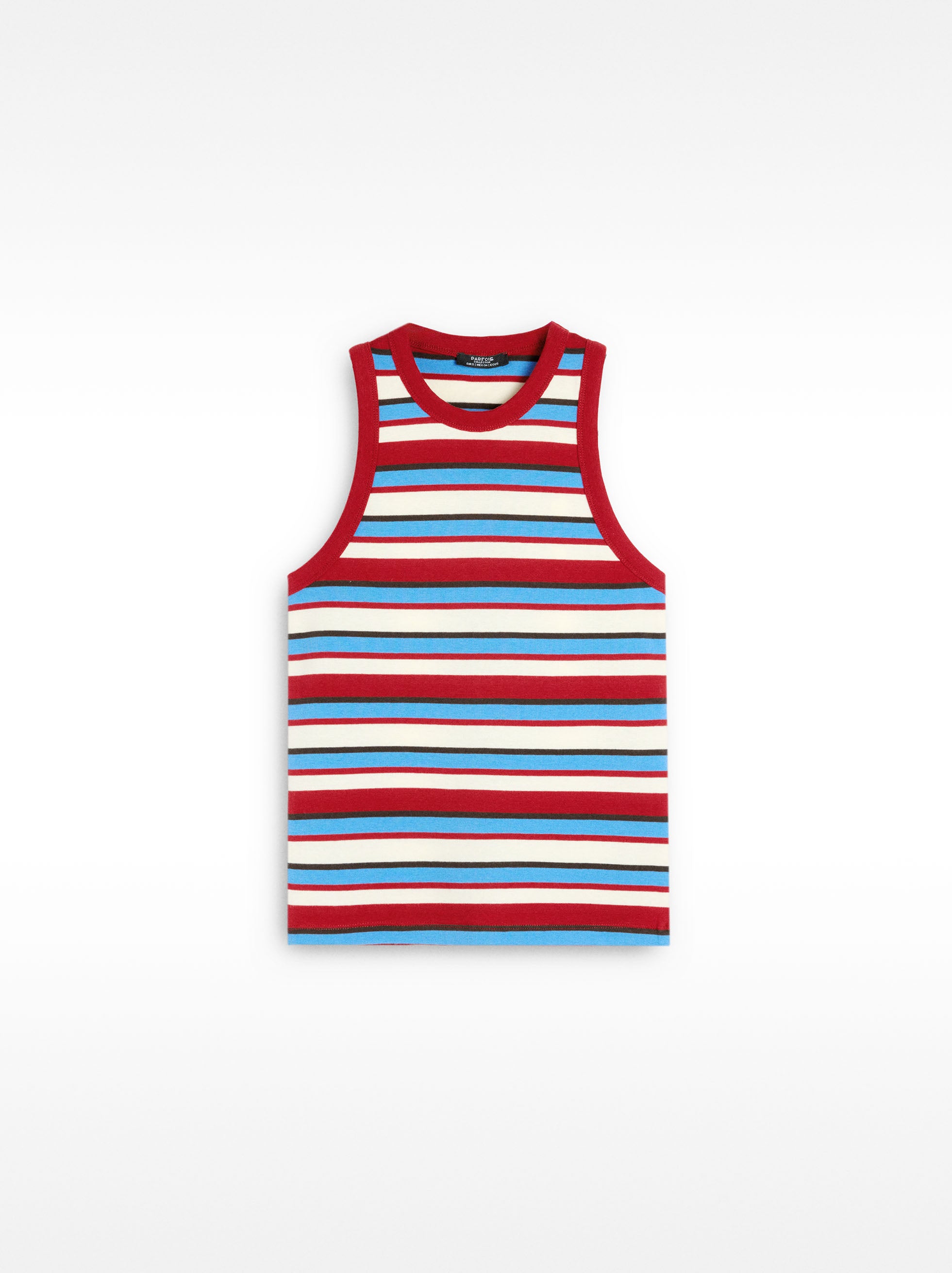 Top De Algodón A Rayas