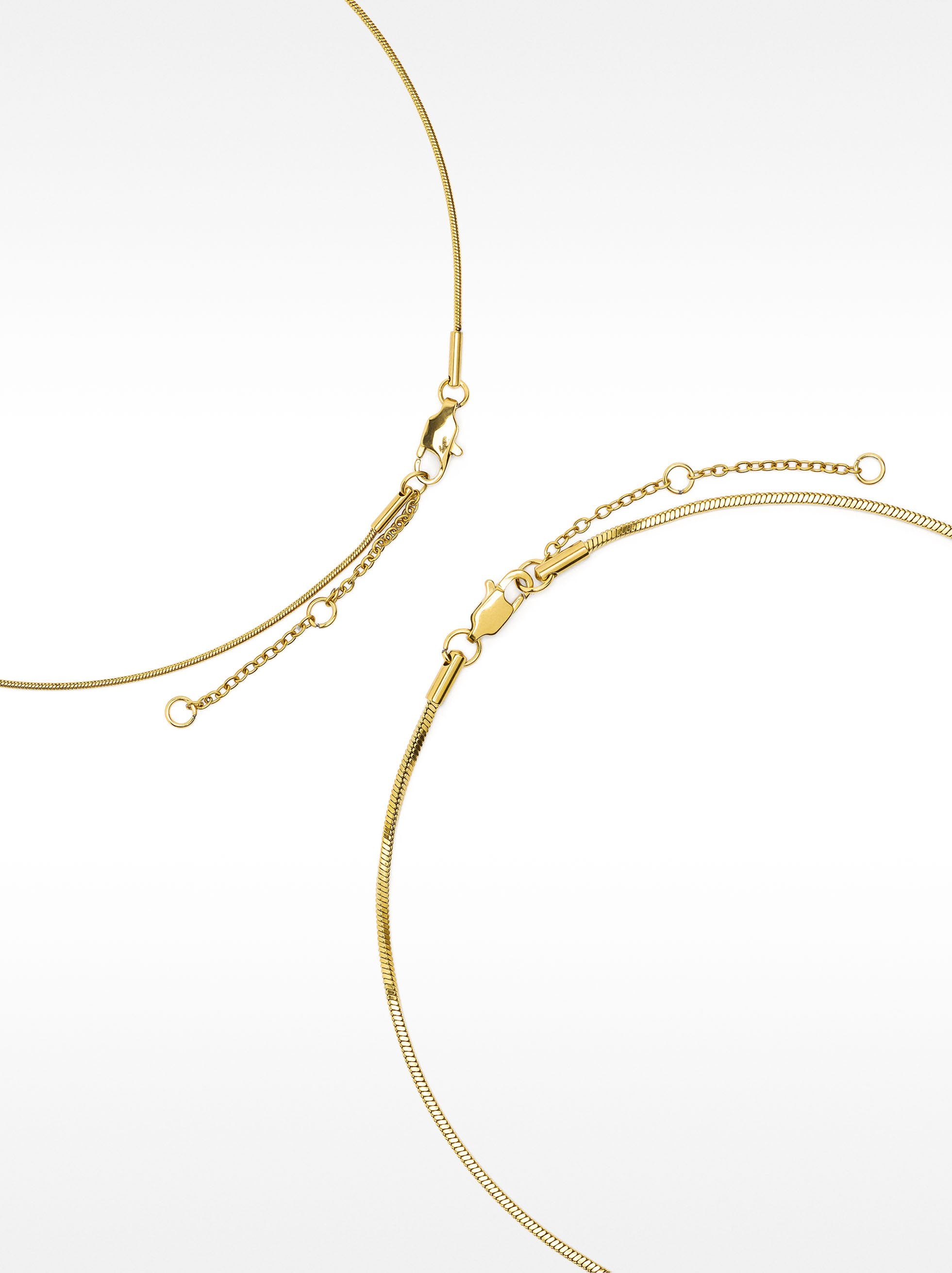 Set De Collares Con Colgante - Acero Inoxidable